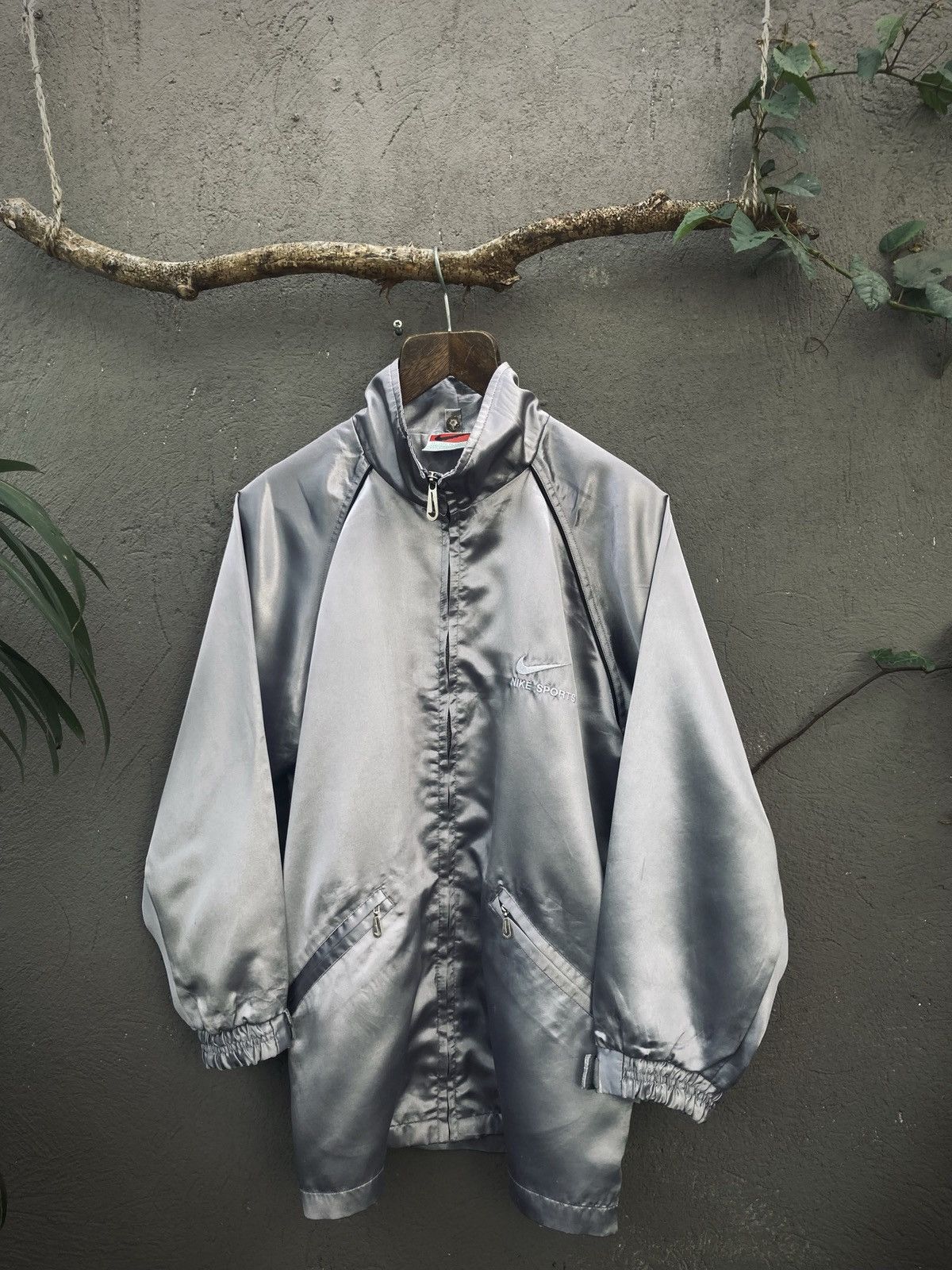 Nike × Vintage Vintage 90s Nike Premier Platinum Jacket Size US M / EU 48-50 / 2 - 1 Thumbnail