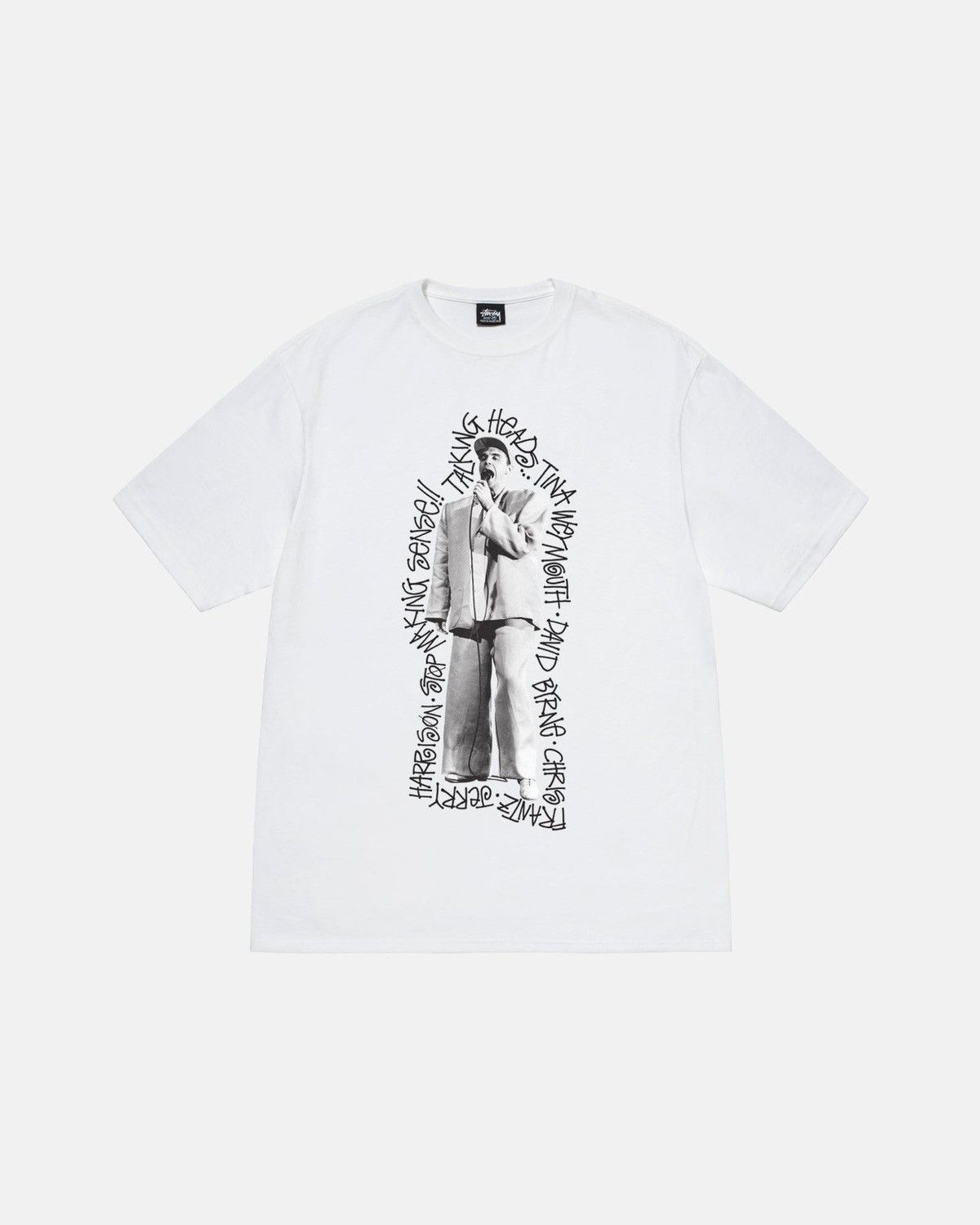 Stüssy The Talking Heads Stop Making Sense Tee Shirt White