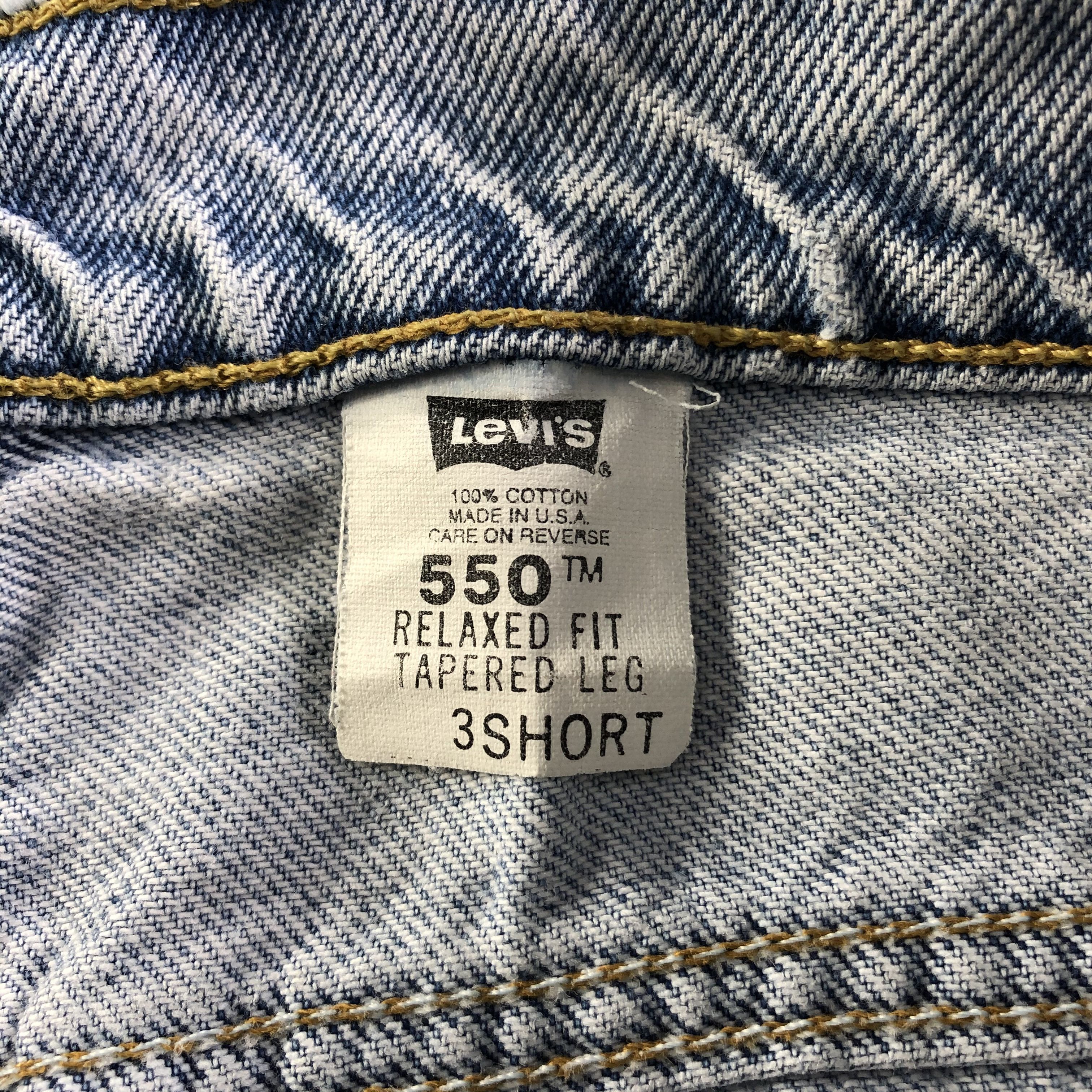 Levi's Vintage Light Wash Levis 550 Jeans-J3490 Size US 27 - 11 Thumbnail
