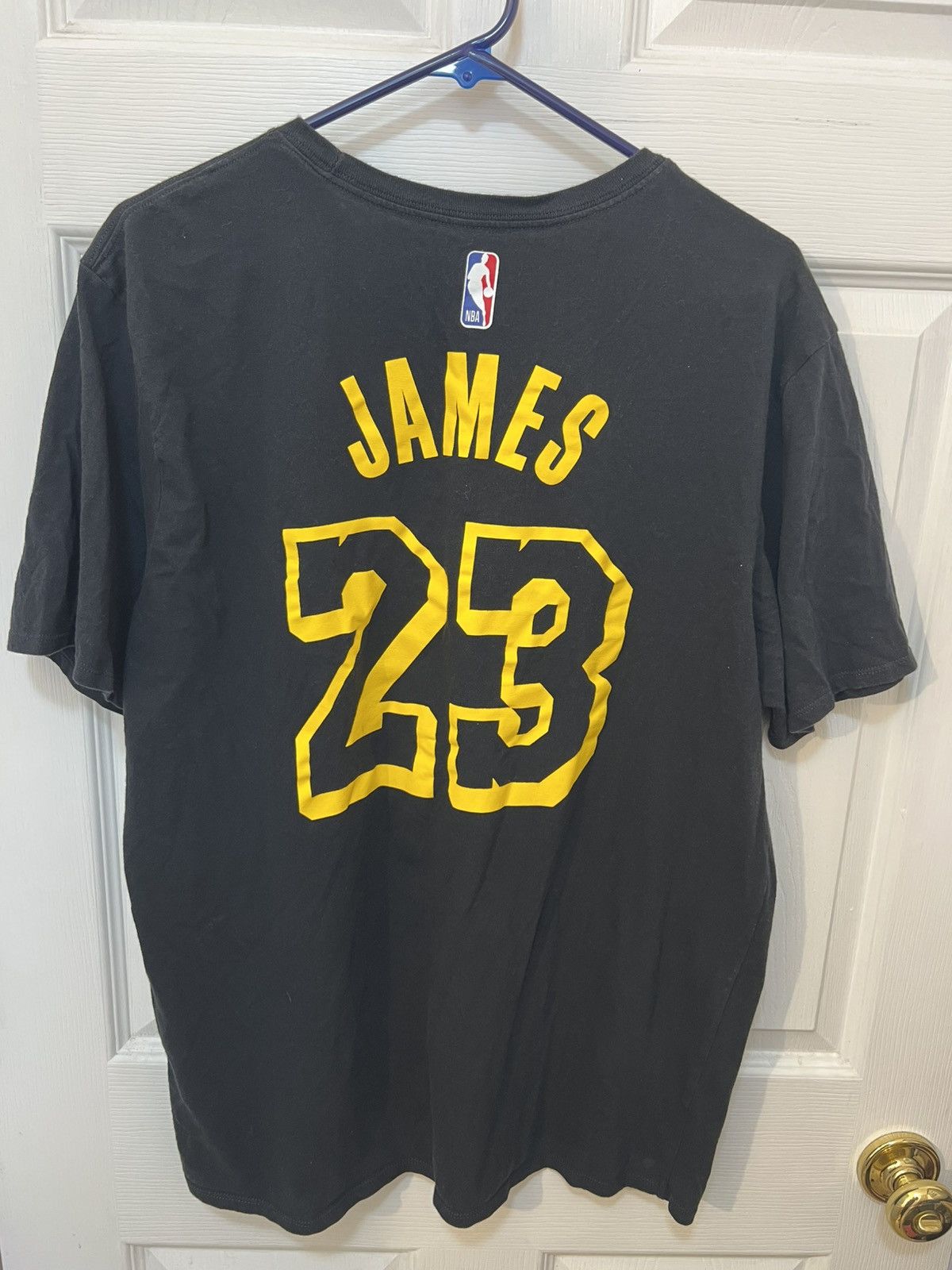 Nike Nike Los Angeles Lakers LeBron James Jersey T Shirt Size US XXL / EU 58 / 5 - 2 Thumbnail