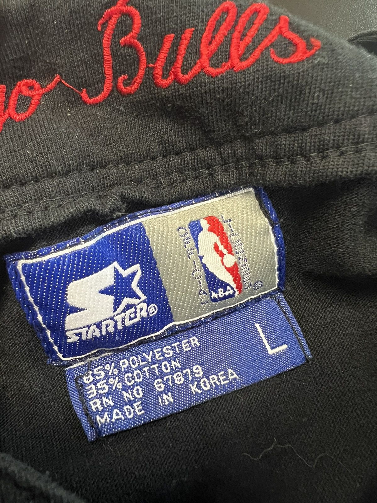 Starter × Vintage Vintage Chicago Bulls Jersey Size US L / EU 52-54 / 3 - 3 Thumbnail