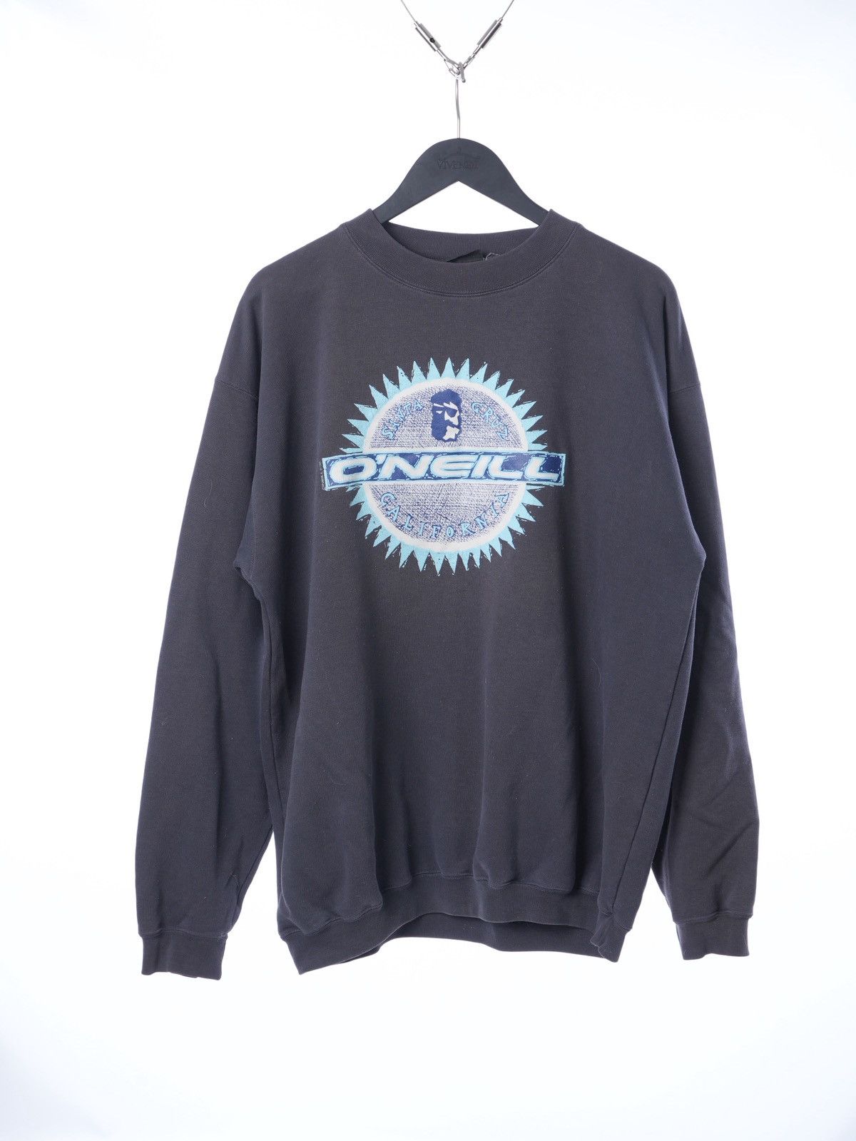O'Neill RARE VINTAGE Oneill Oversized Sweatshirt Big Print Y2k Size US L / EU 52-54 / 3 - 1 Thumbnail