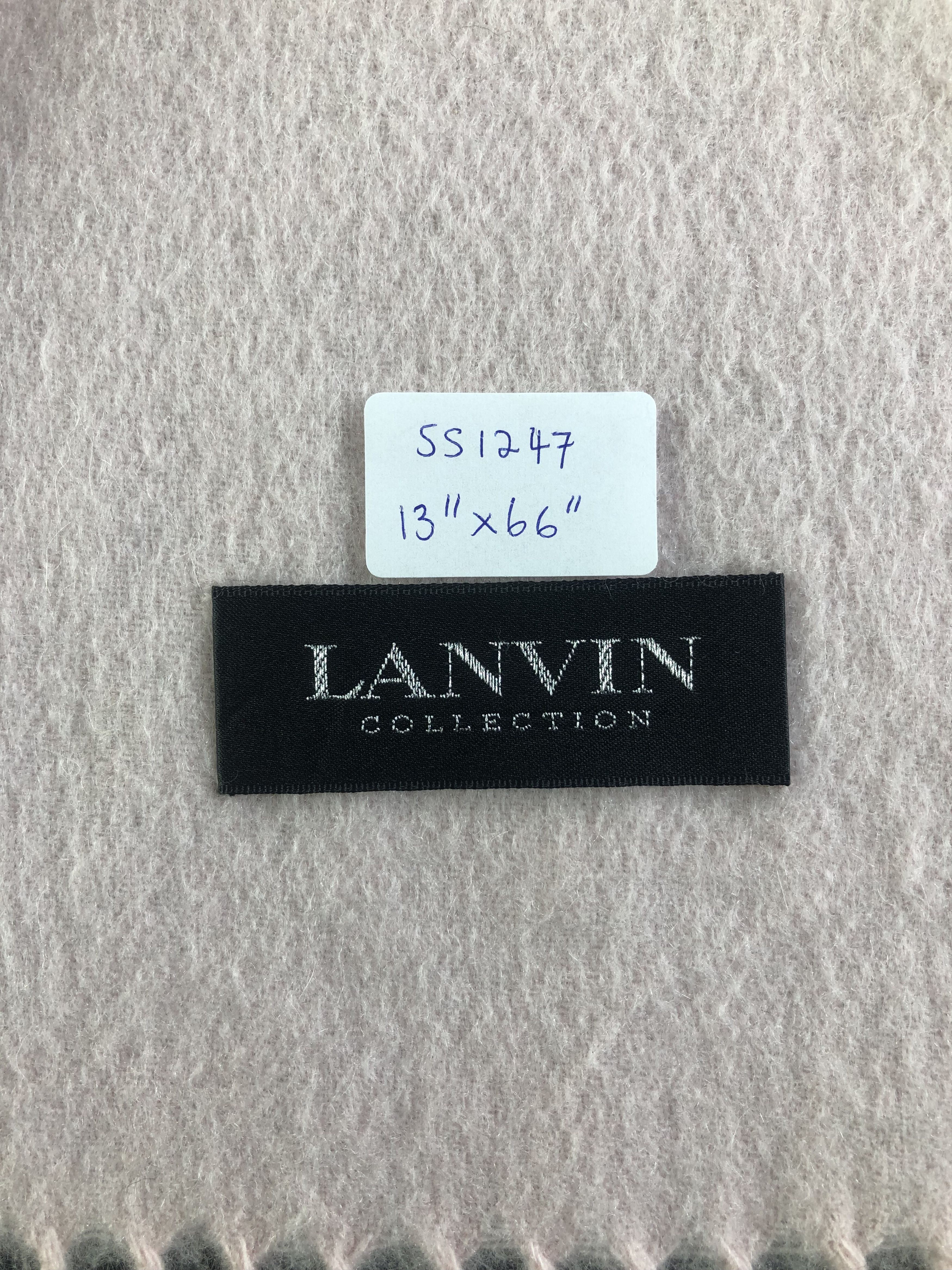 Lanvin Lanvin Cashmere Scarf / Muffler / Neckwear SS1247 Size ONE SIZE - 4 Thumbnail