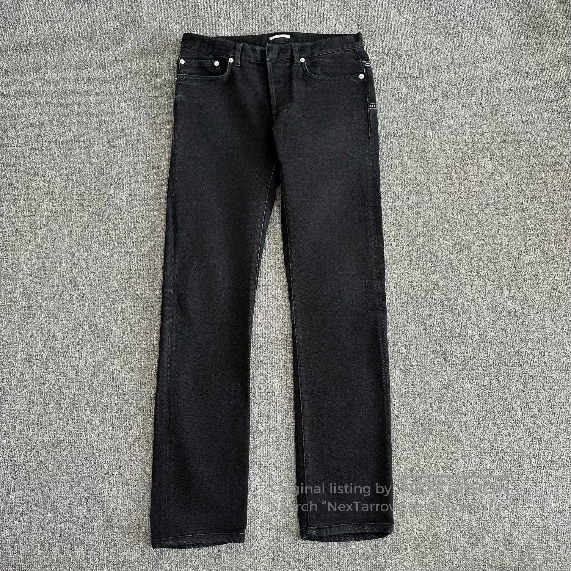 Dior Dior Black Back Atelier Slogan Jeans. Size 28" / US 6 / IT 42 - 1 Thumbnail