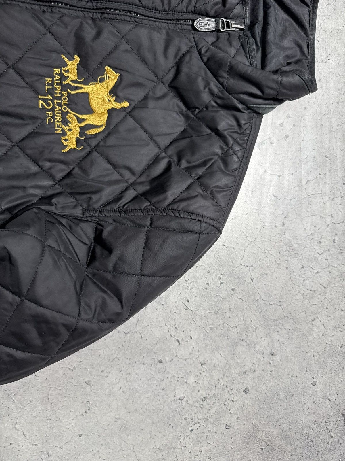 Polo Ralph Lauren Polo Ralph Lauren Reversible Quilted Jacket Big Pony Vintage Size US S / EU 44-46 / 1 - 6 Thumbnail