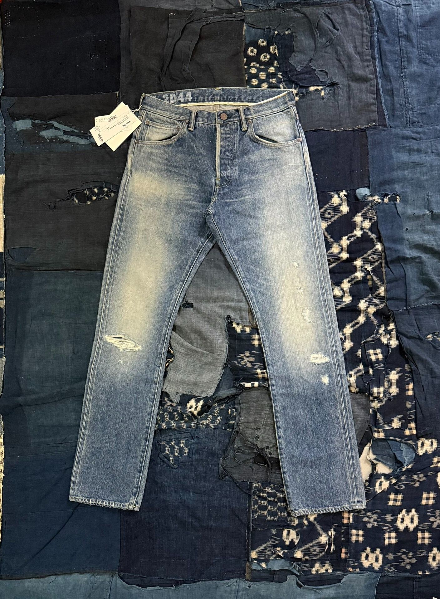 Visvim visvim social sculpture slim damaged jeans Size US 30 / EU 46 - 1 Thumbnail