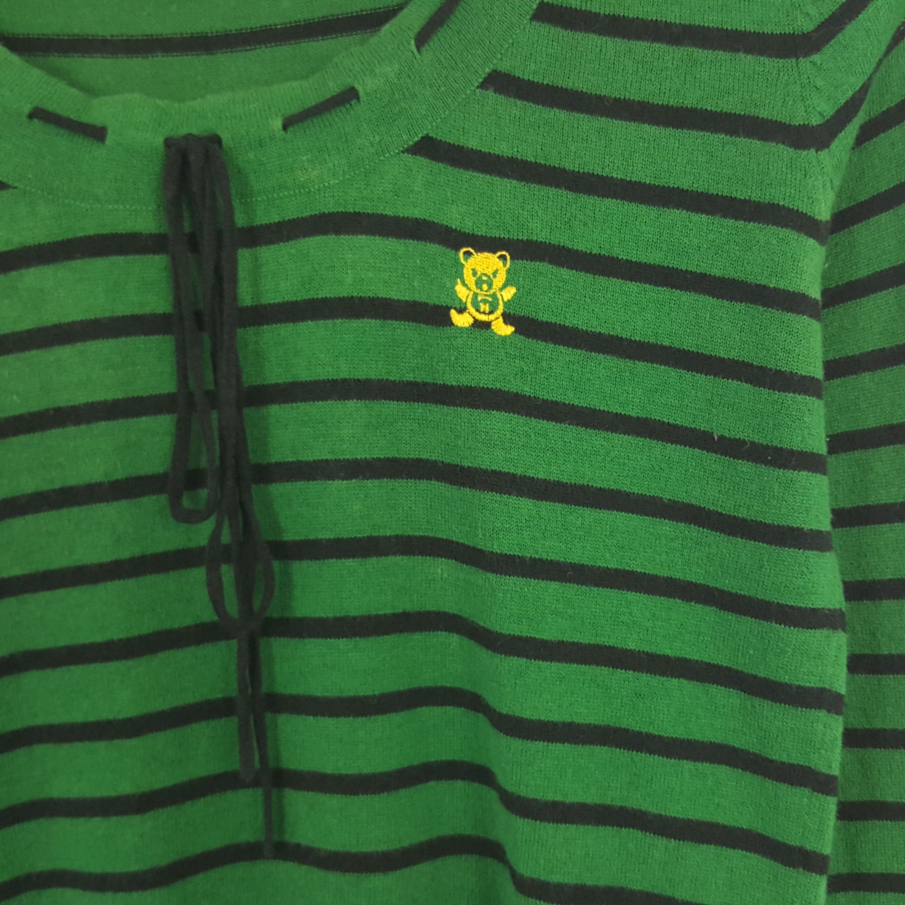 Hysteric Glamour × Vintage Vintage Hysteric Glamour Striped Knitwear Size S / US 4 / IT 40 - 2 Thumbnail