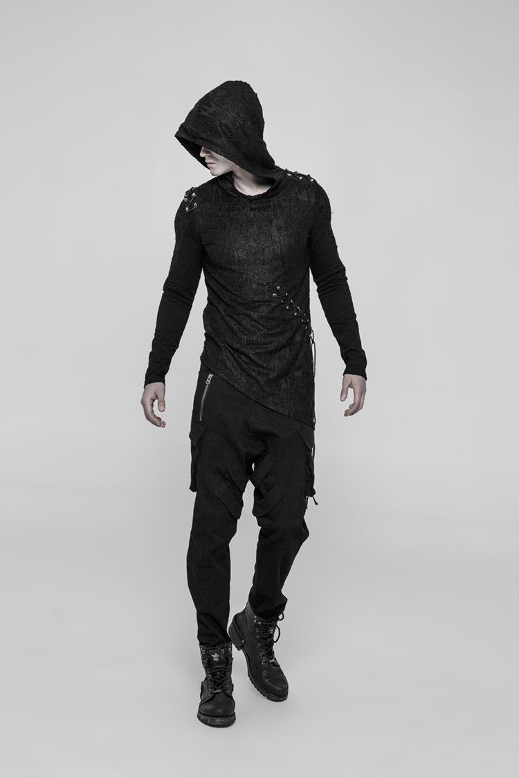 If Six Was Nine ARCHIVE💥PUNKRAVE Hodded Seditionries Style Gothic Size US M / EU 48-50 / 2 - 1 Thumbnail