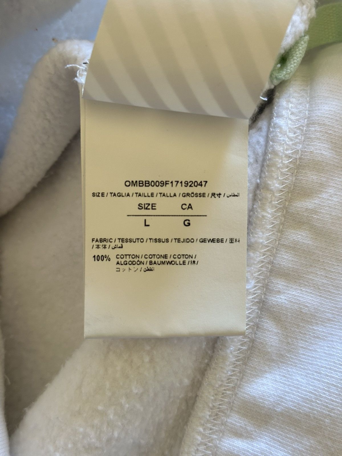 Off-White Off-White “Seeing Things” Sweatshirt Size US L / EU 52-54 / 3 - 10 Thumbnail