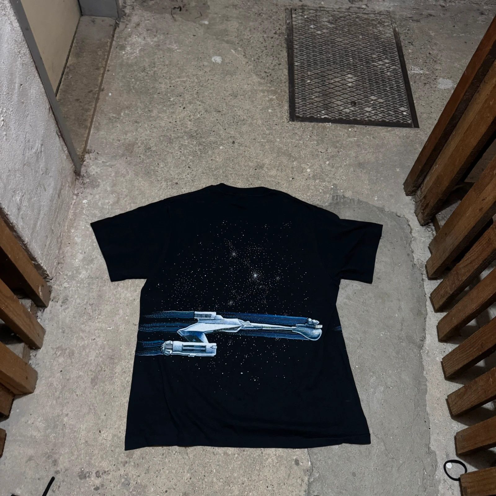 Vintage Vintage 90s Star Treck t-shirt Size US XL / EU 56 / 4 - 2 Thumbnail