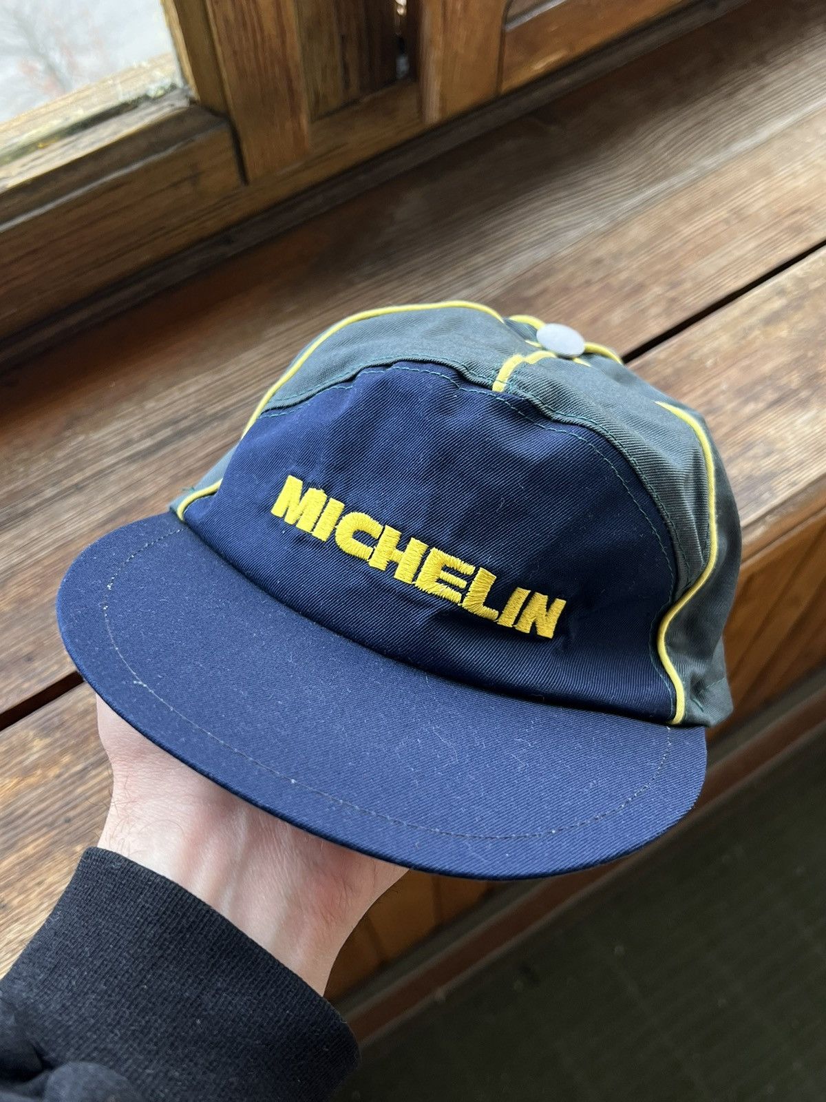 Vintage Vintage Michelin Racing Cap Hat Baseball 90s Size ONE SIZE - 1 Thumbnail