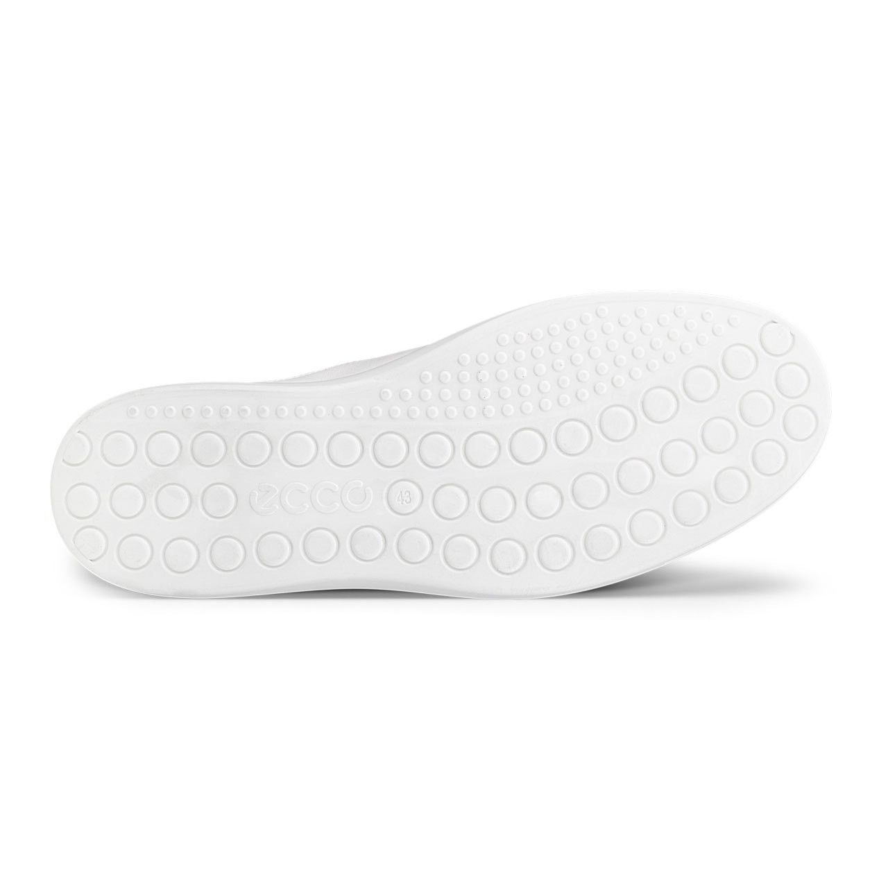 Ecco ECCO MEN'S 48 CLASSIC SNEAKER TRIPLE WHITE CASUAL STYLE Size US 14 / EU 47 - 6 Thumbnail