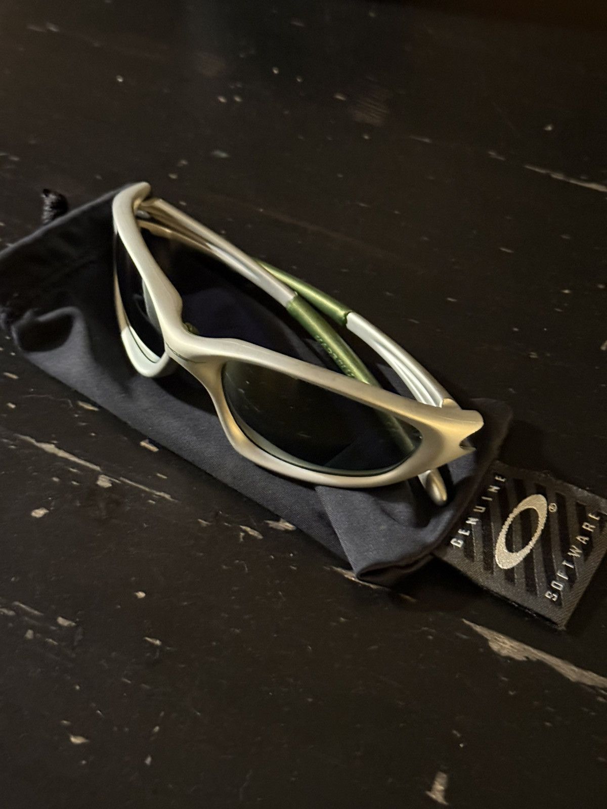 Oakley OAKLEY XX TWENTY FMJ5.56 GREEN SUNGLASSES Size ONE SIZE - 7 Thumbnail