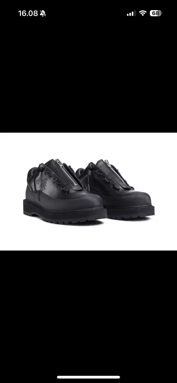 Diemme × White Mountaineering Diemme Black Zip Shoes Size US 10 / EU 43 - 6 Thumbnail