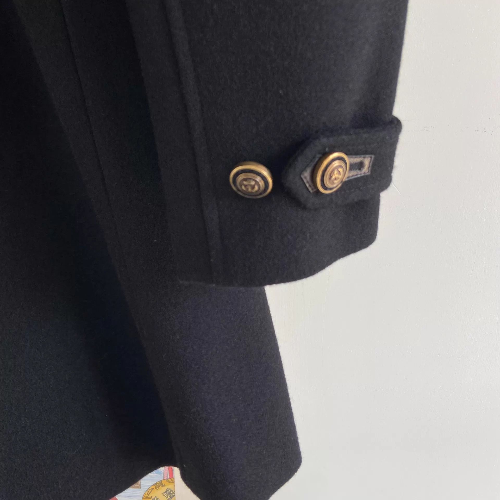 Saint Laurent Paris Saint Laurent Black Wool Jacket 50 Size US M / EU 48-50 / 2 - 6 Thumbnail