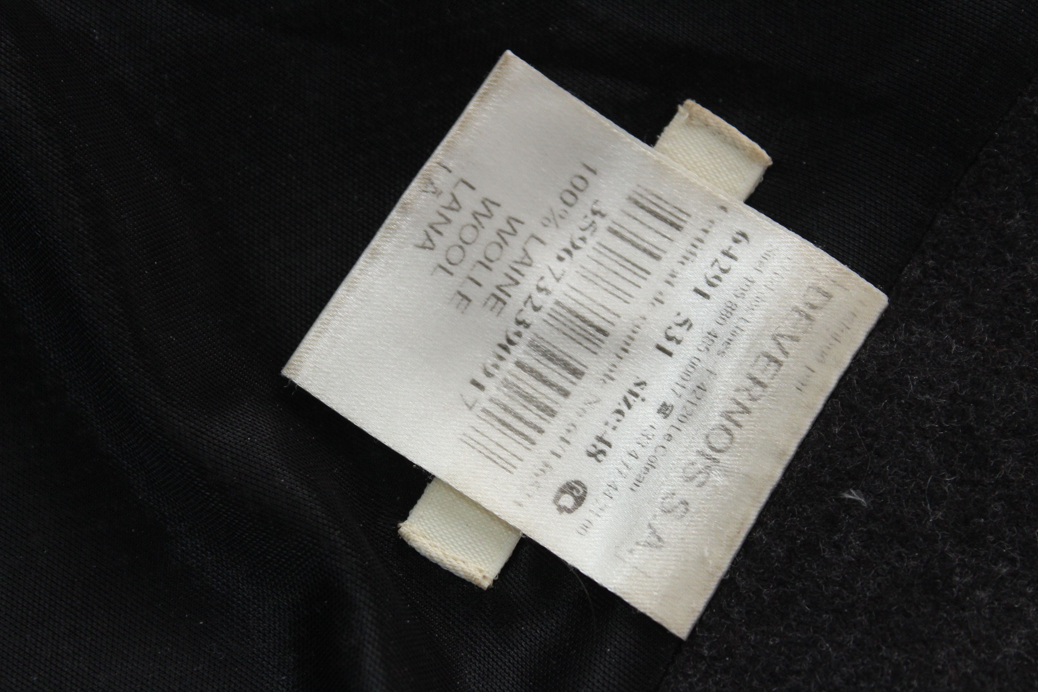 Vintage Devernois Skirt Size 48 Wool Size 34" / US 12 / IT 48 - 11 Thumbnail