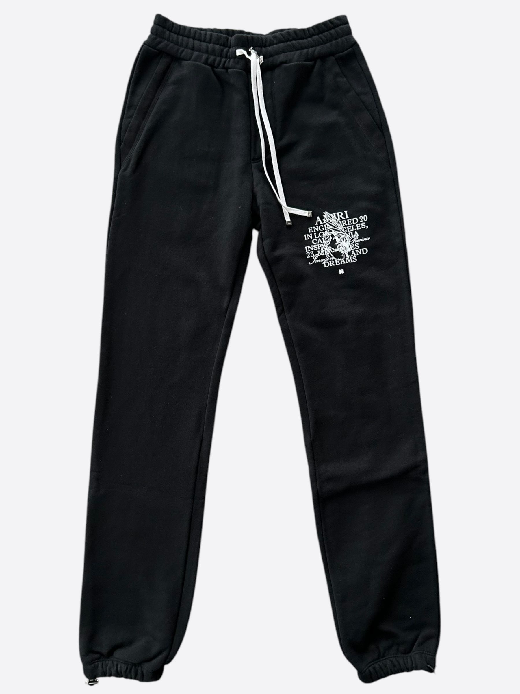 Amiri Amiri Black & White Precious Memories Sweatpants Size US 38 / EU 54 - 1 Thumbnail