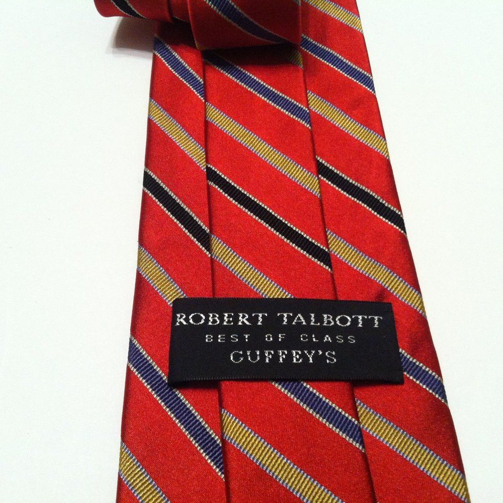 Robert Talbott ROBERT TALBOTT BEST OF CLASS MENS NEW SILK TIE WIDTH: 3 3/4" Size ONE SIZE - 6 Thumbnail