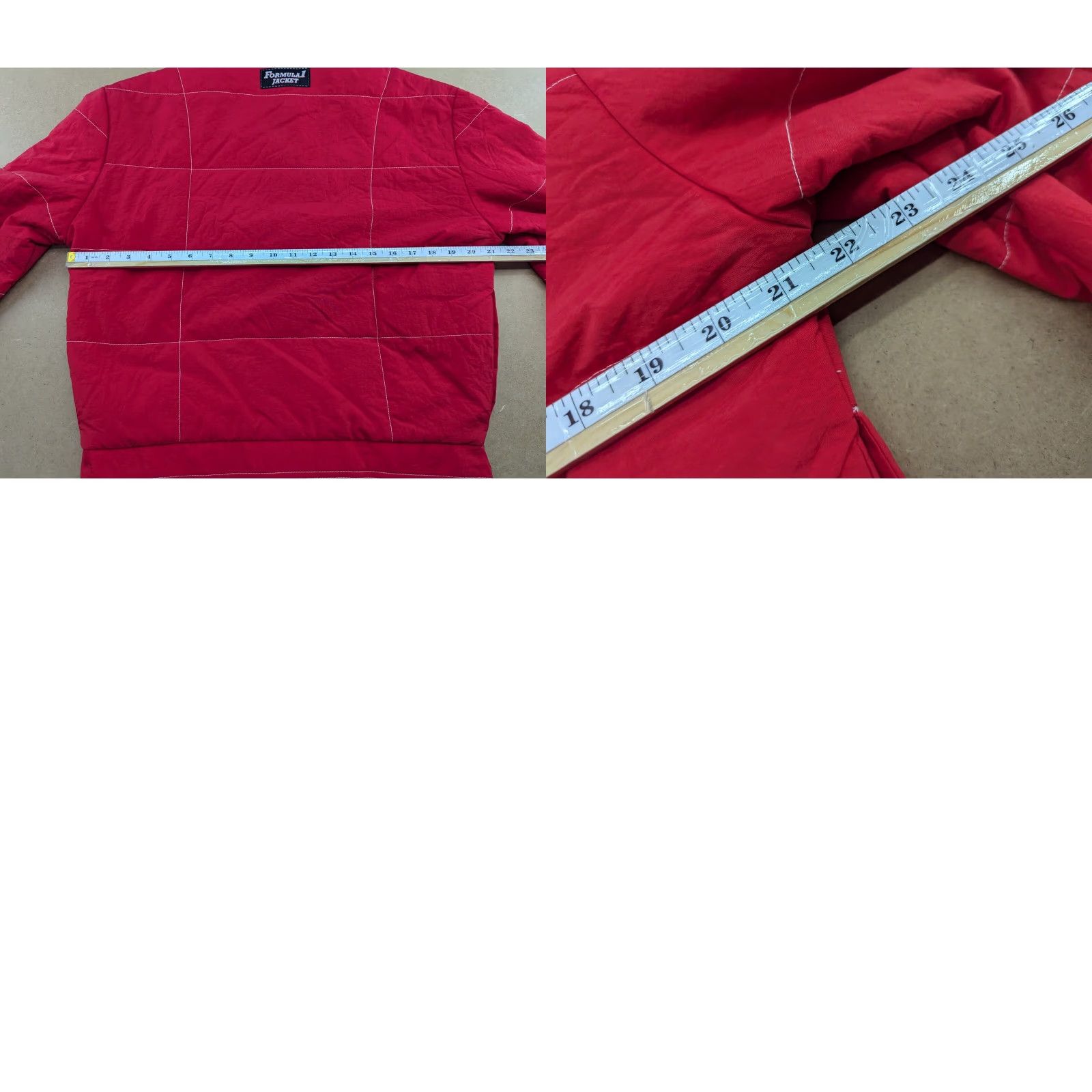 Vintage VINTAGE Parmalat F1 Racing Mens Jacket S Red Motorcycle Jacket Water Resistant Nylon Zip Fun? Size US S / EU 44-46 / 1 - 8 Thumbnail