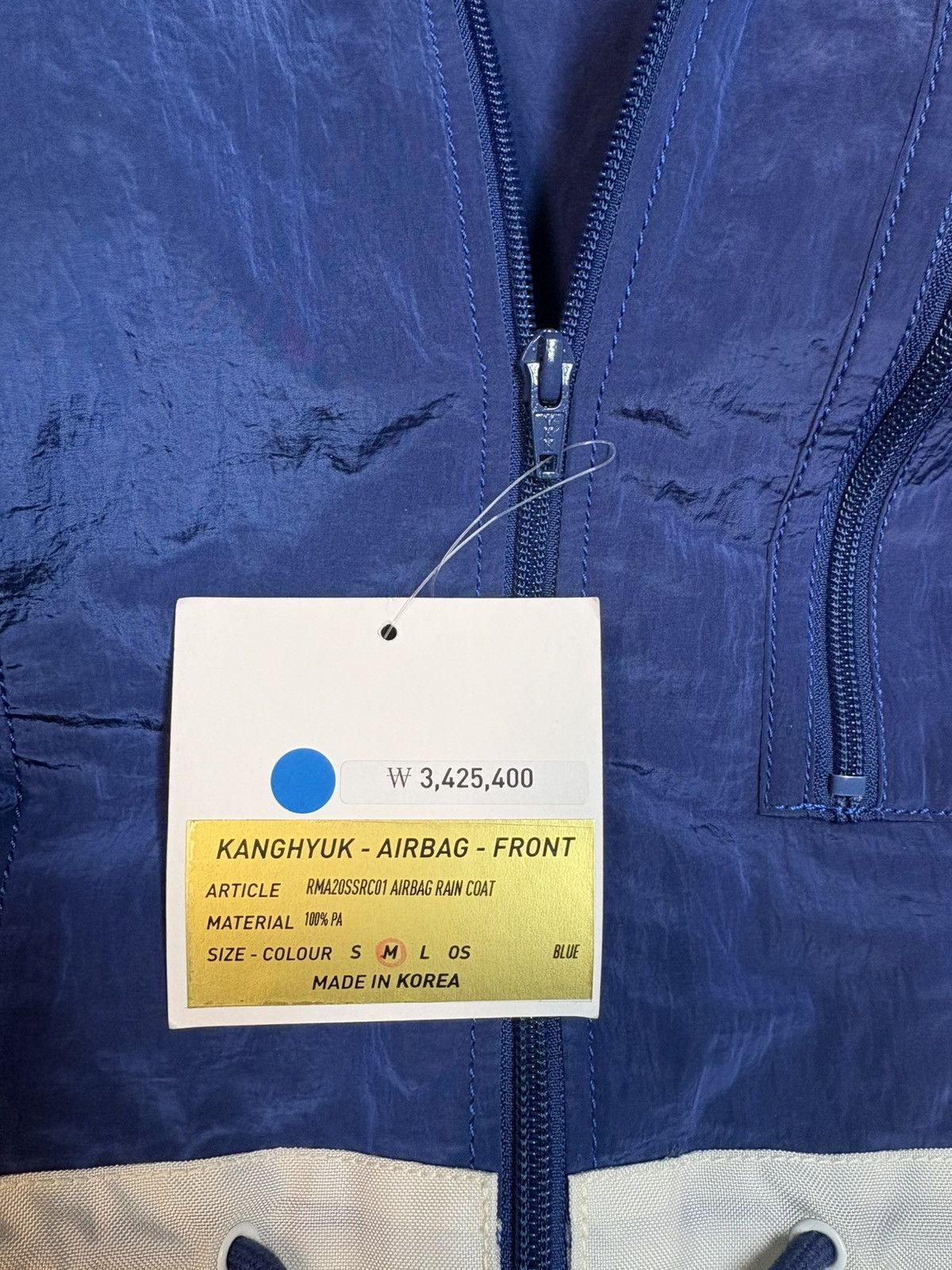 KANGHYUK Contrast color block airbag parka Size US M / EU 48-50 / 2 - 7 Thumbnail