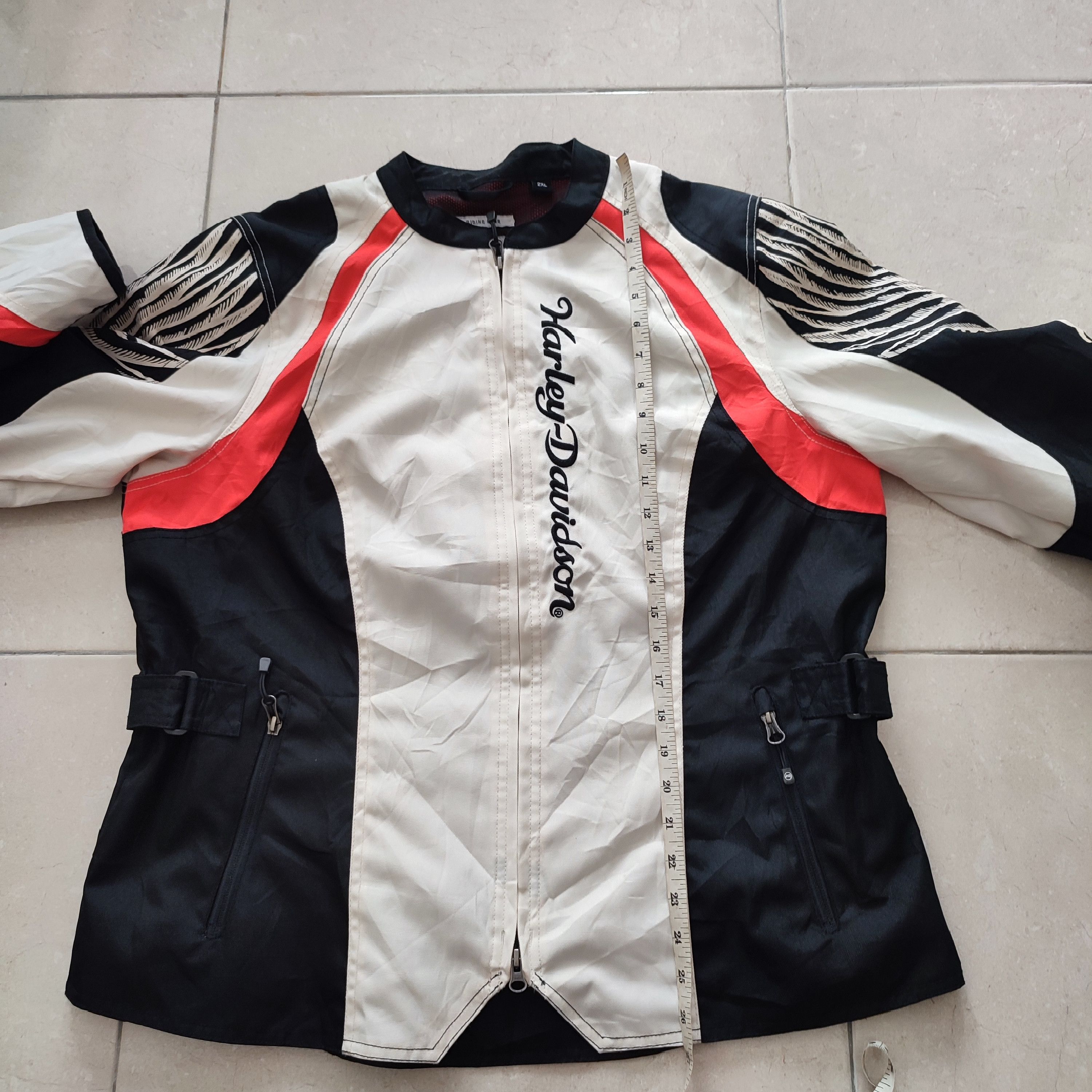 Harley Davidson × NASCAR 🔥STEALS🔥Very Rare Harley Davidson Wing Rider Jacket Size US L / EU 52-54 / 3 - 12 Thumbnail