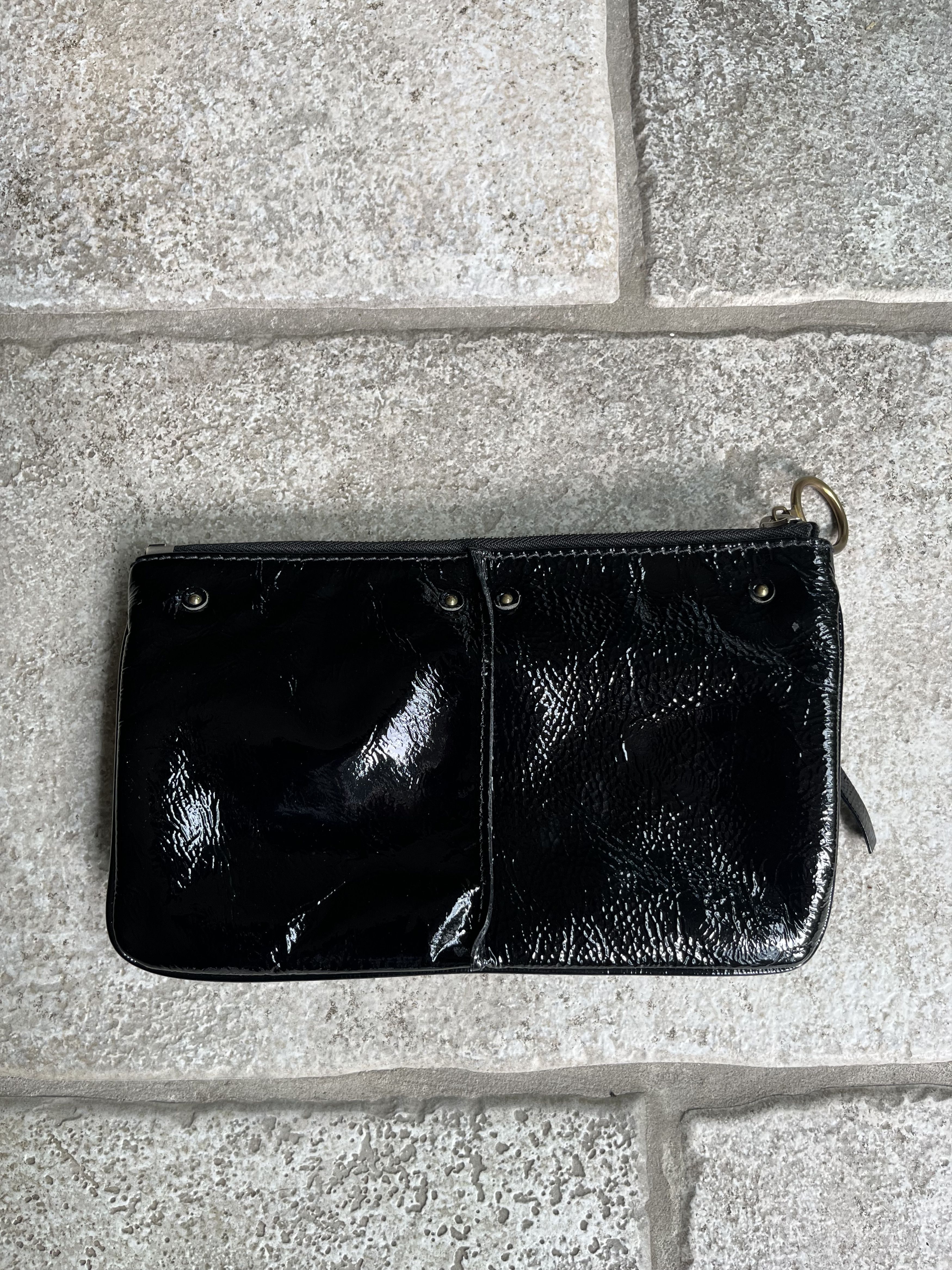 Chloe Chloe betty patent leather clutch bag Size ONE SIZE - 3 Thumbnail