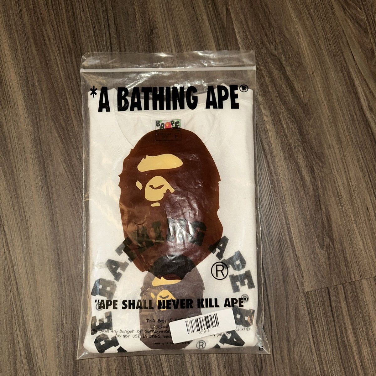 Bape Bape 2017 Aape Japan Size S White T-Shirt Streetwear Ladies Size S / US 4 / IT 40 - 8 Thumbnail