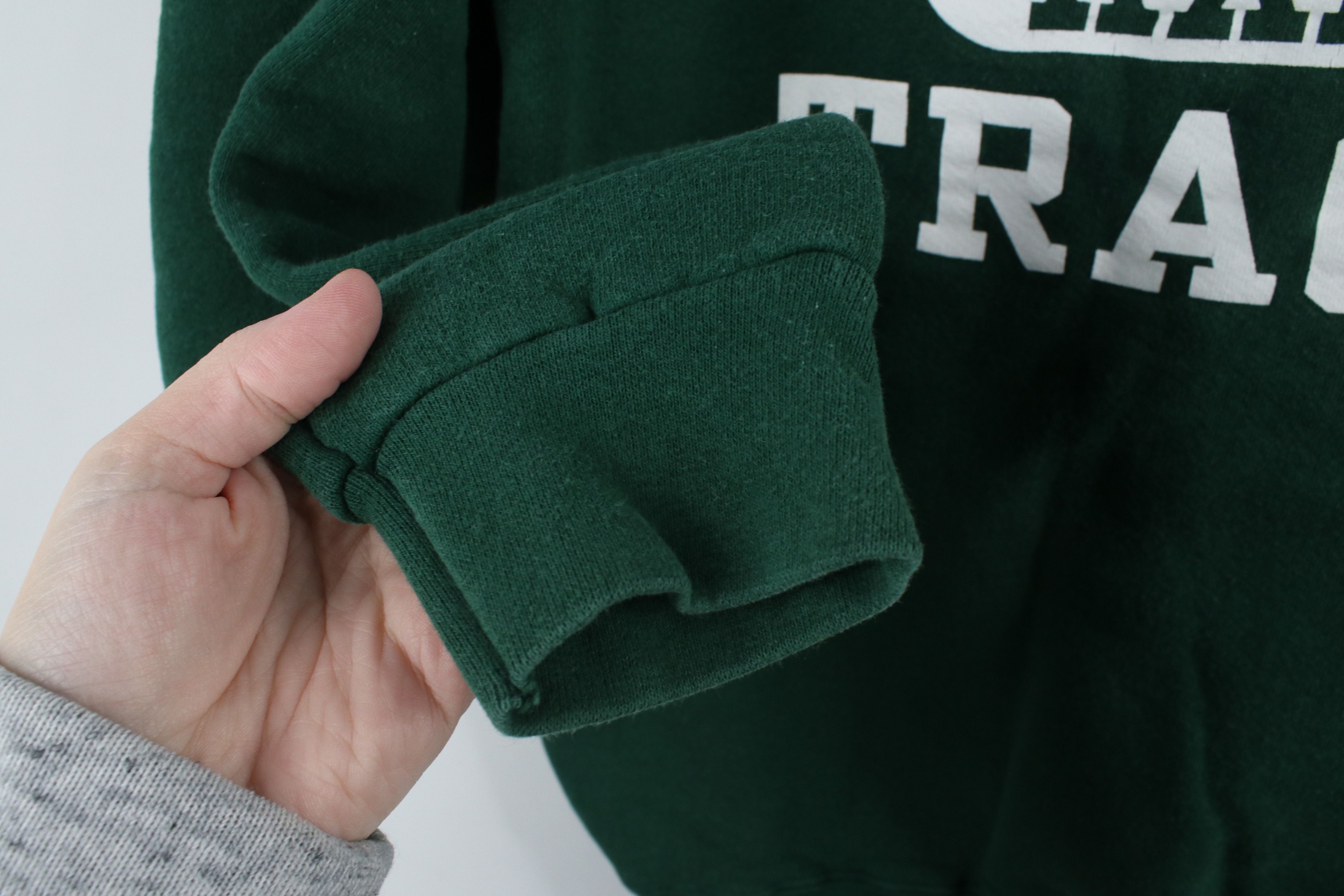 Vintage Vintage 90s Eastern Michigan University Track Sweatshirt USA Size US L / EU 52-54 / 3 - 5 Thumbnail