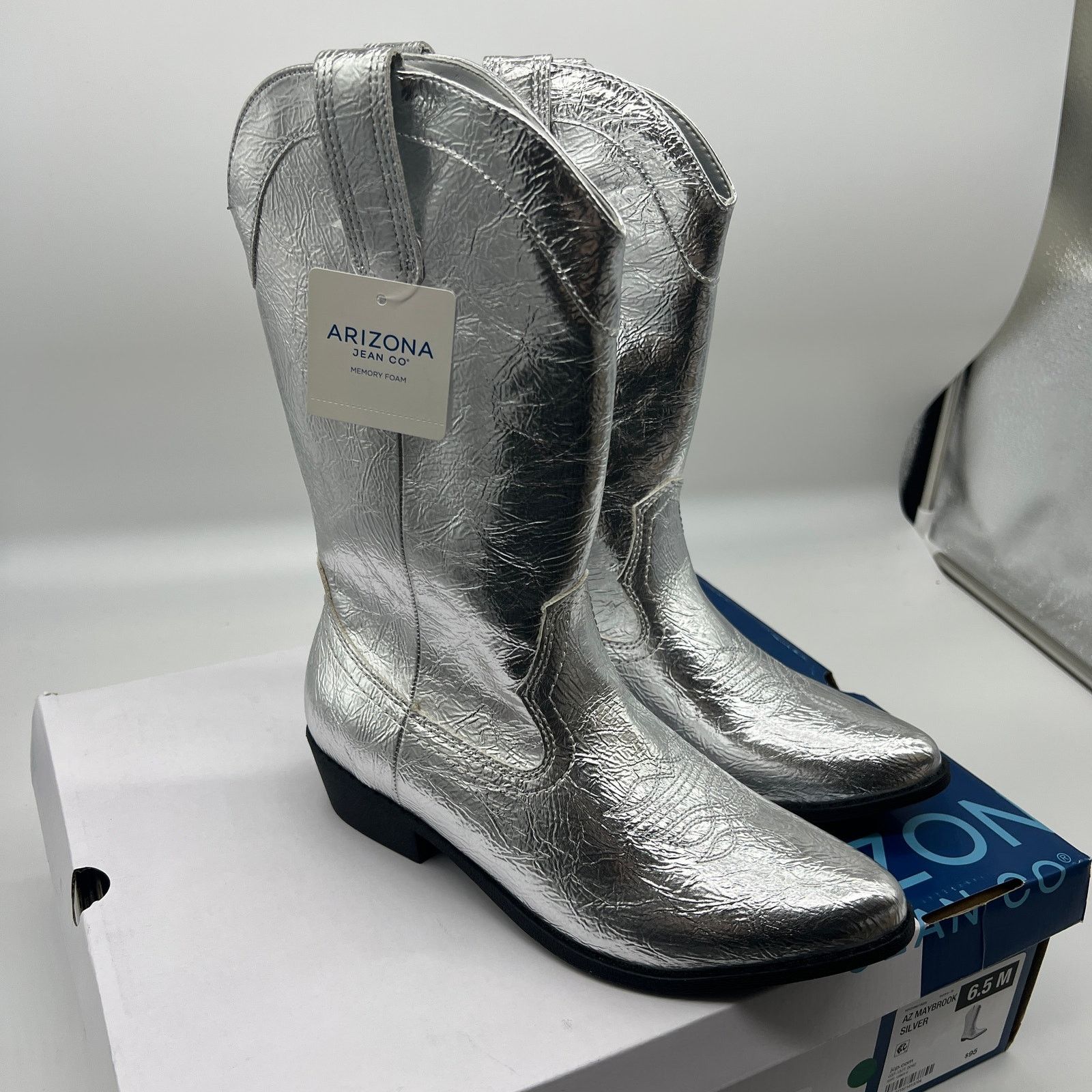 Other Arizona Jean Co Womens Western Heel Bootie Size US 6.5 / IT 36.5 - 1 Thumbnail