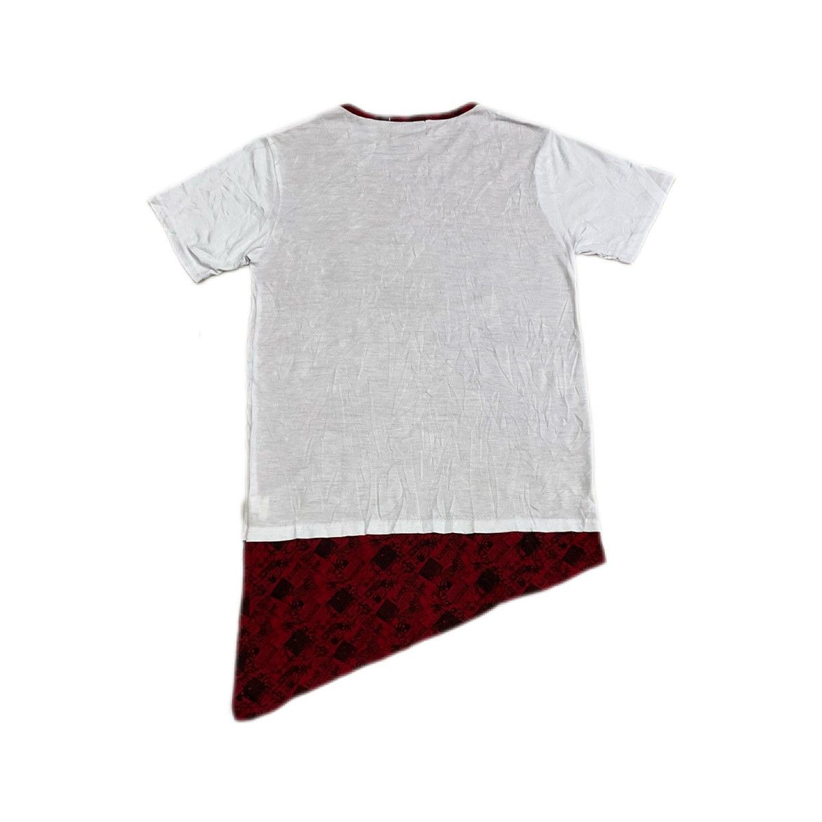 If Six Was Nine × Japanese Brand × Seditionaries 🔥Sick Y2K Beaumere Double Layer Asymmetrical Poem Shirt Size US L / EU 52-54 / 3 - 8 Thumbnail