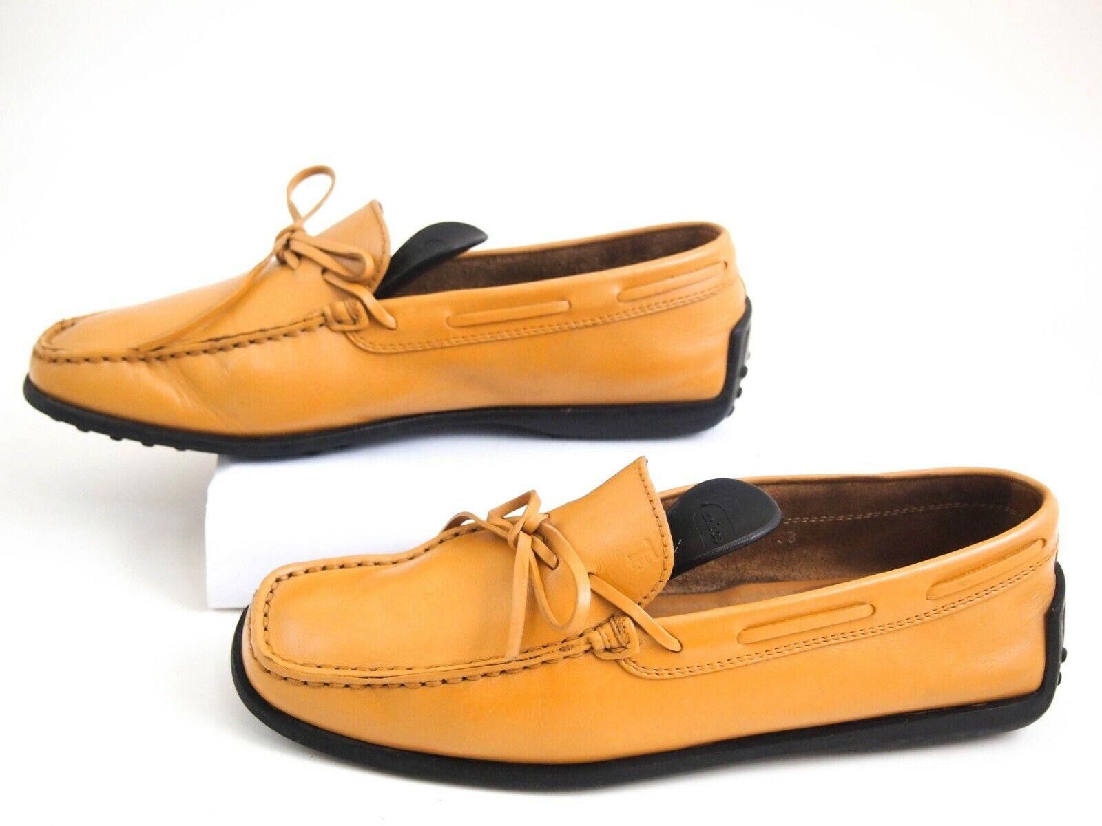 Tod's Tod's Loafers Bow Beige Leather Womens EU 38 US 8 Size US 8 / IT 38 - 6 Thumbnail