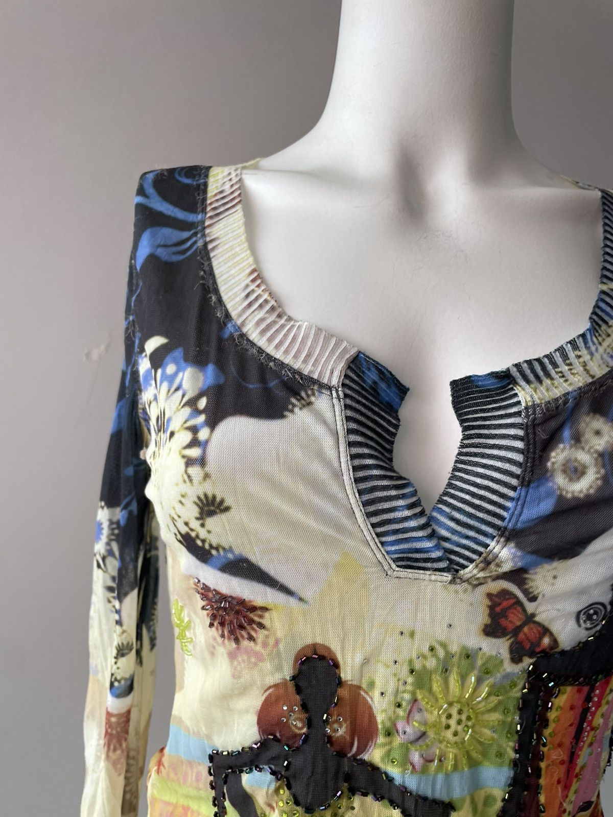 Vintage y2k blouse Size M / US 6-8 / IT 42-44 - 10 Thumbnail