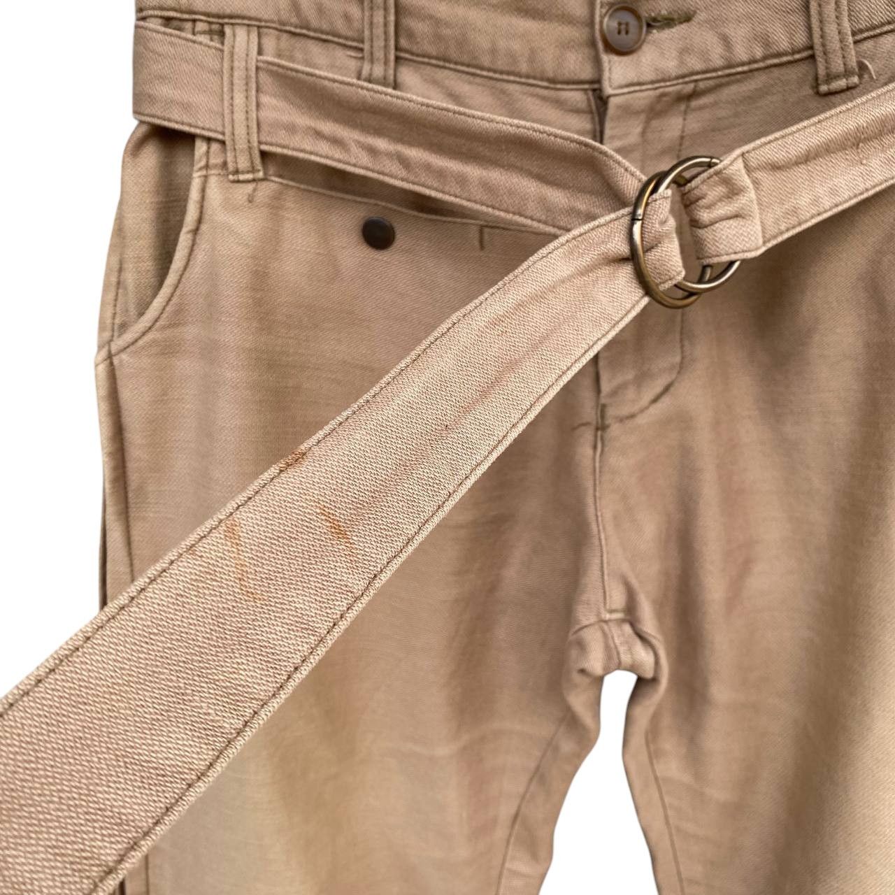 Johnbull VINTAGE JOHNBULL BELTED UTILITY CHINOS WORKWEAR MILITARY Size US 33 - 7 Thumbnail