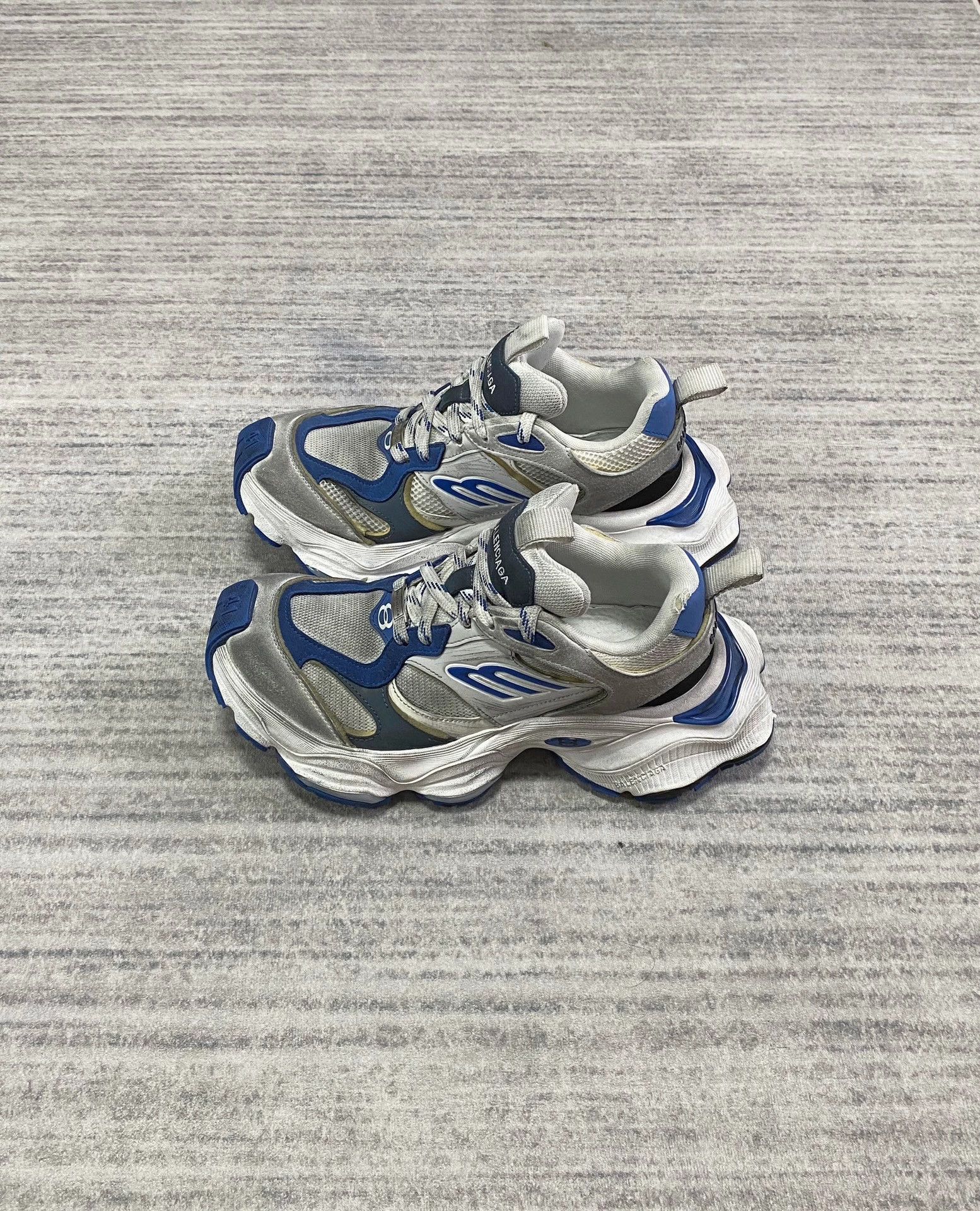 Balenciaga Balenciaga Cargo White Blue Oversized Dad Shoe 41 Size US 8 / EU 41 - 3 Thumbnail