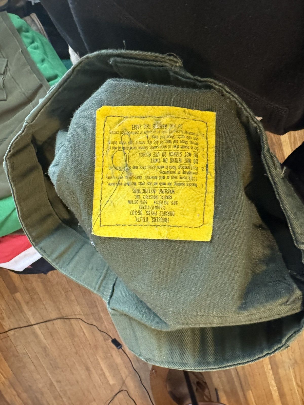 Vintage Vintage Army Pants 32 x 31 80s Size US 32 / EU 48 - 7 Thumbnail