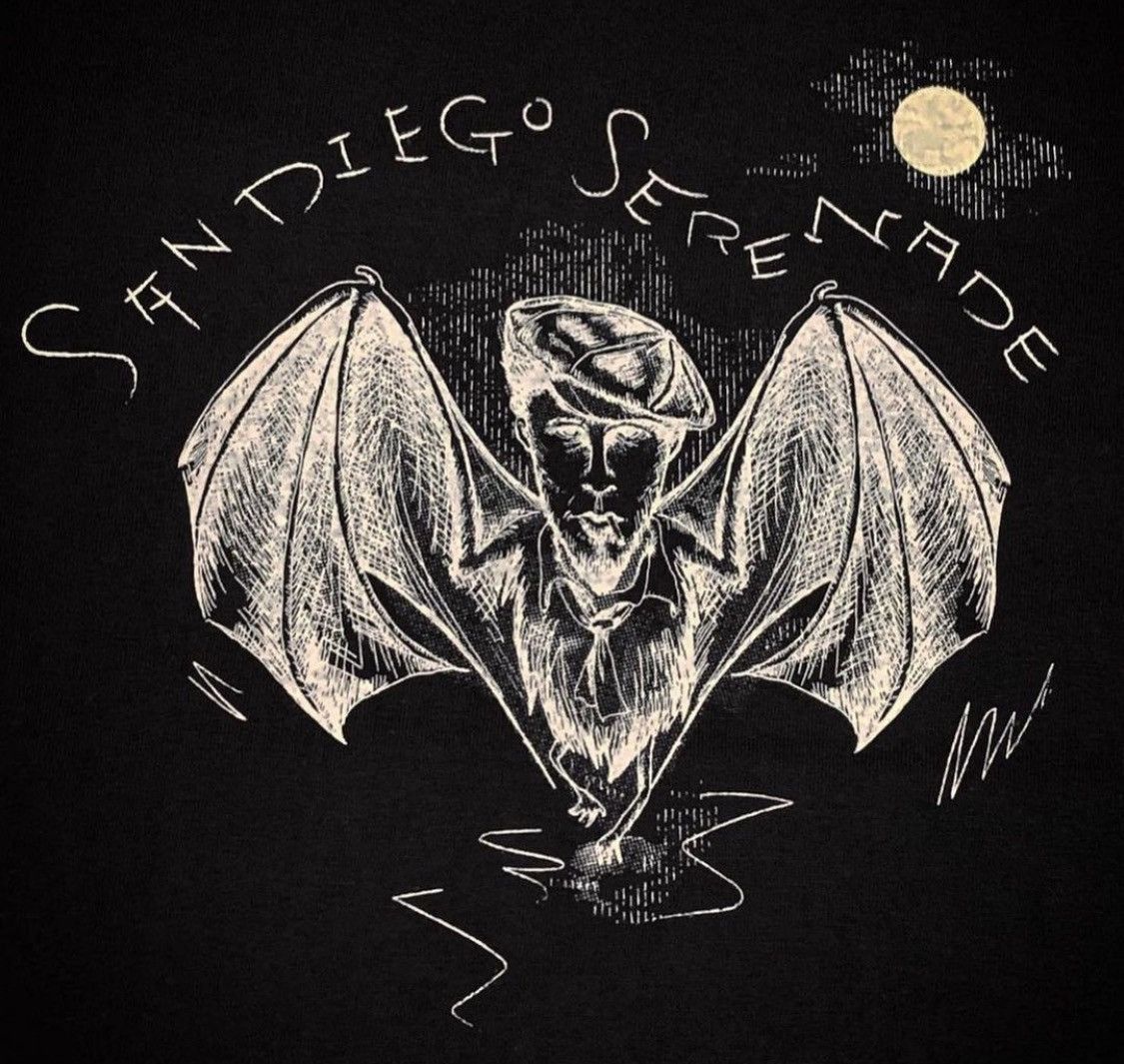 Dry Bones × Japanese Brand DRY BONES SAN DIEGO SERENADE TOM BATS ART TEE Size US M / EU 48-50 / 2 - 9 Thumbnail