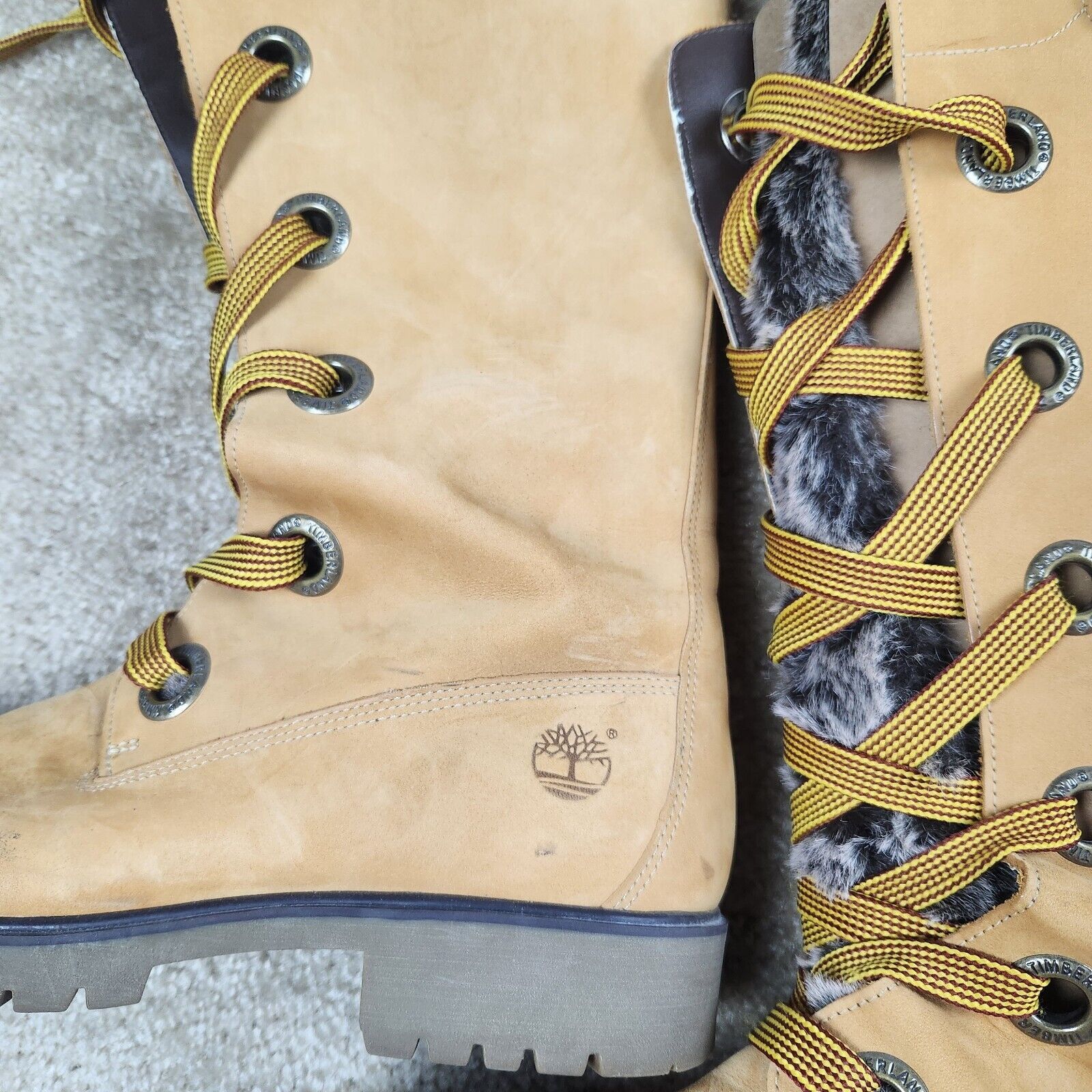 Timberland Timberland 91335 Mirney Knee High Wheat Boots 11 M Size US 11 / IT 41 - 4 Thumbnail