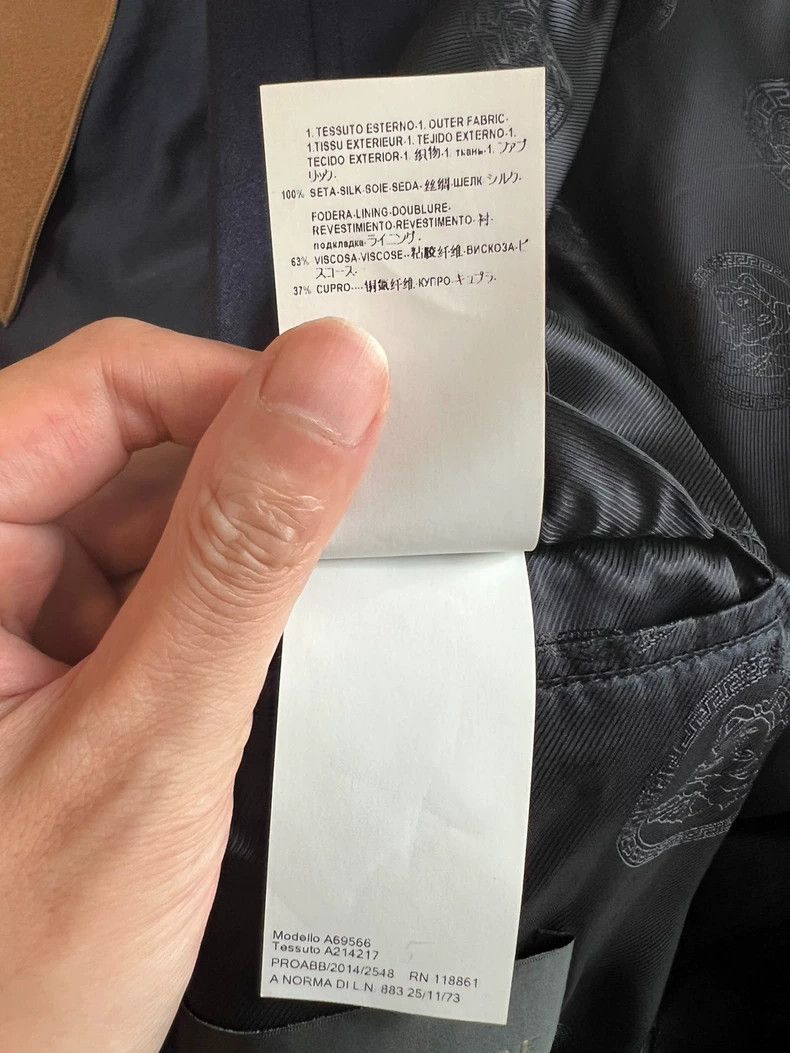 Versace Versace Embroidered jacket coat Size US M / EU 48-50 / 2 - 9 Thumbnail