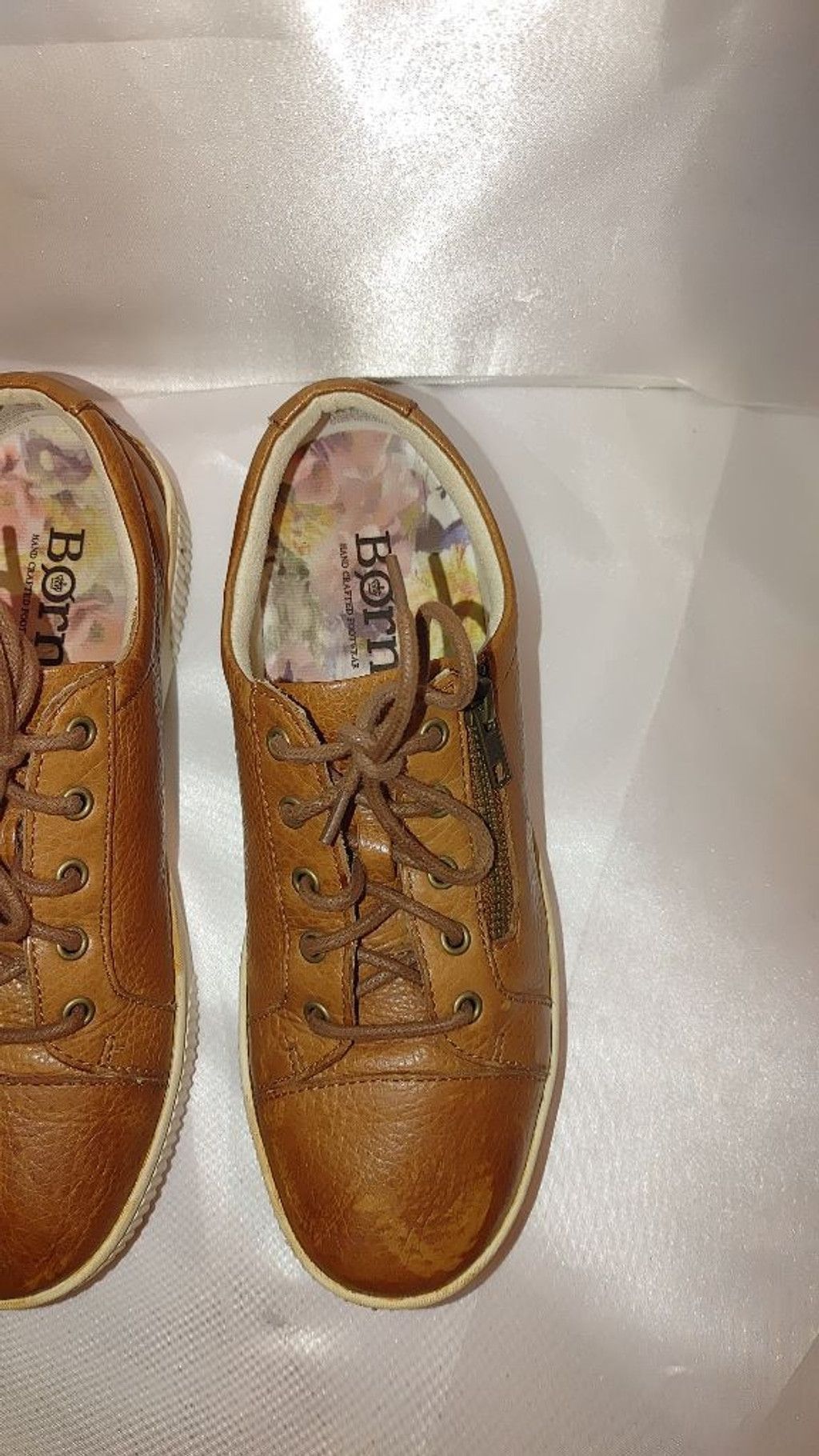 Born Born Tamara Leather Sneakers Size 7.5M Size US 7.5 / IT 37.5 - 5 Thumbnail