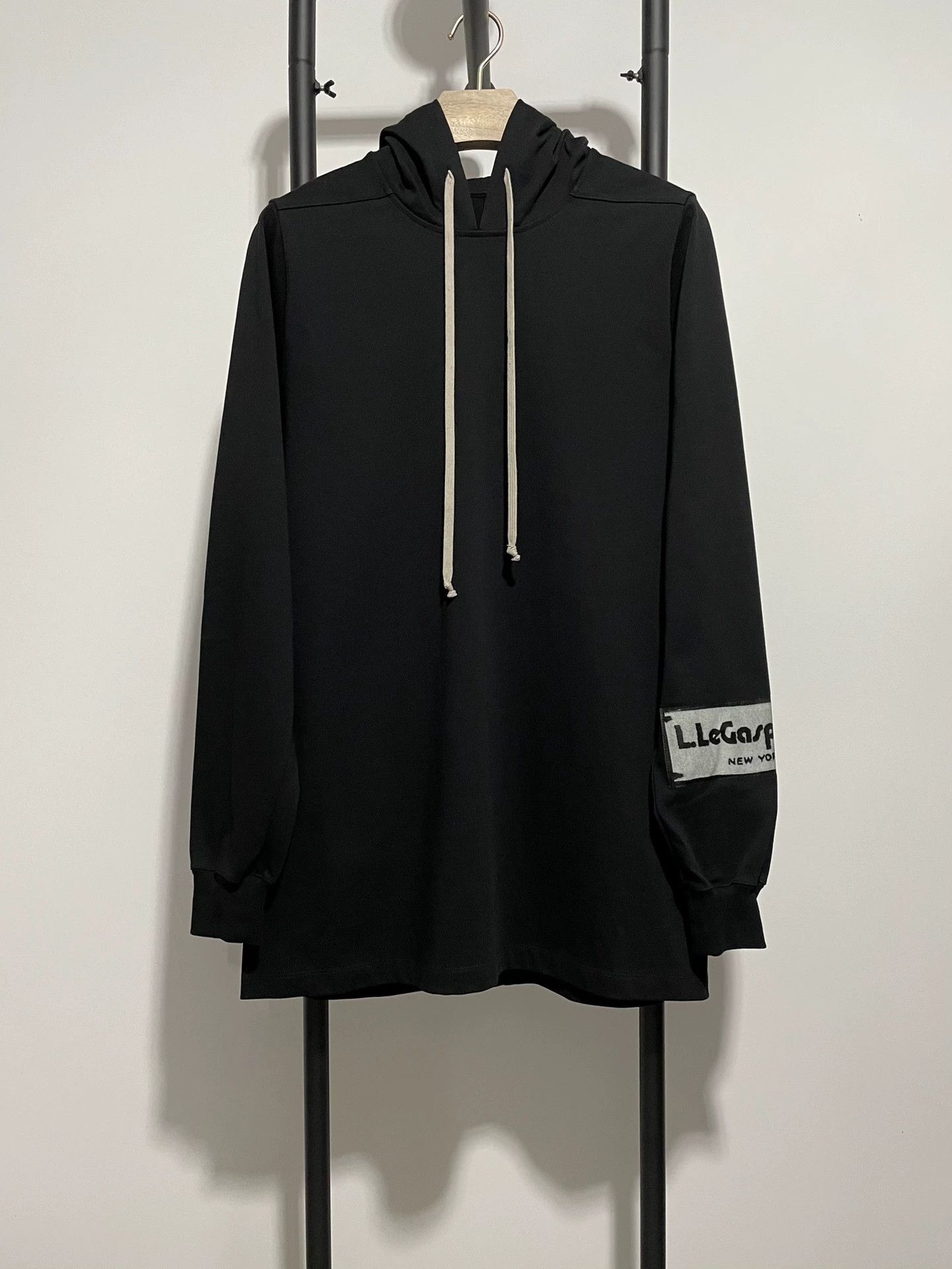 Rick Owens rick owens long black oversized sweatshirt Size US M / EU 48-50 / 2 - 1 Thumbnail