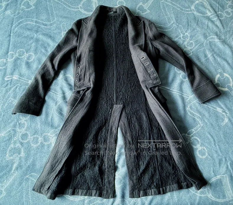 Yohji Yamamoto Yohji Yamamoto Runway Wool Coat Size US M / EU 48-50 / 2 - 1 Thumbnail