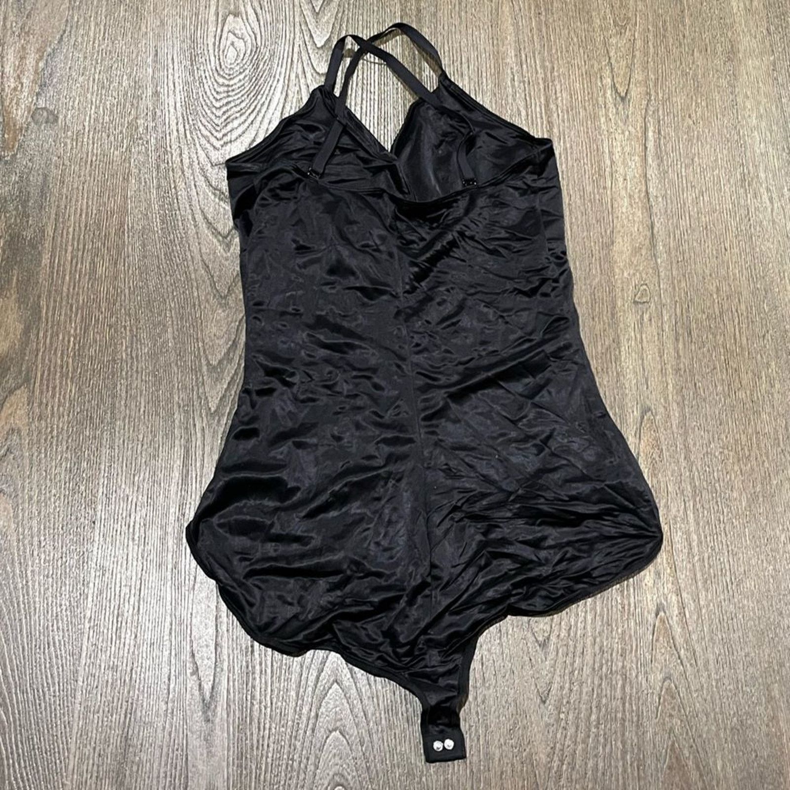 SKIMS NWOT Skims Barely There Bodysuit Brief Onyx Size XL Size ONE SIZE - 5 Thumbnail