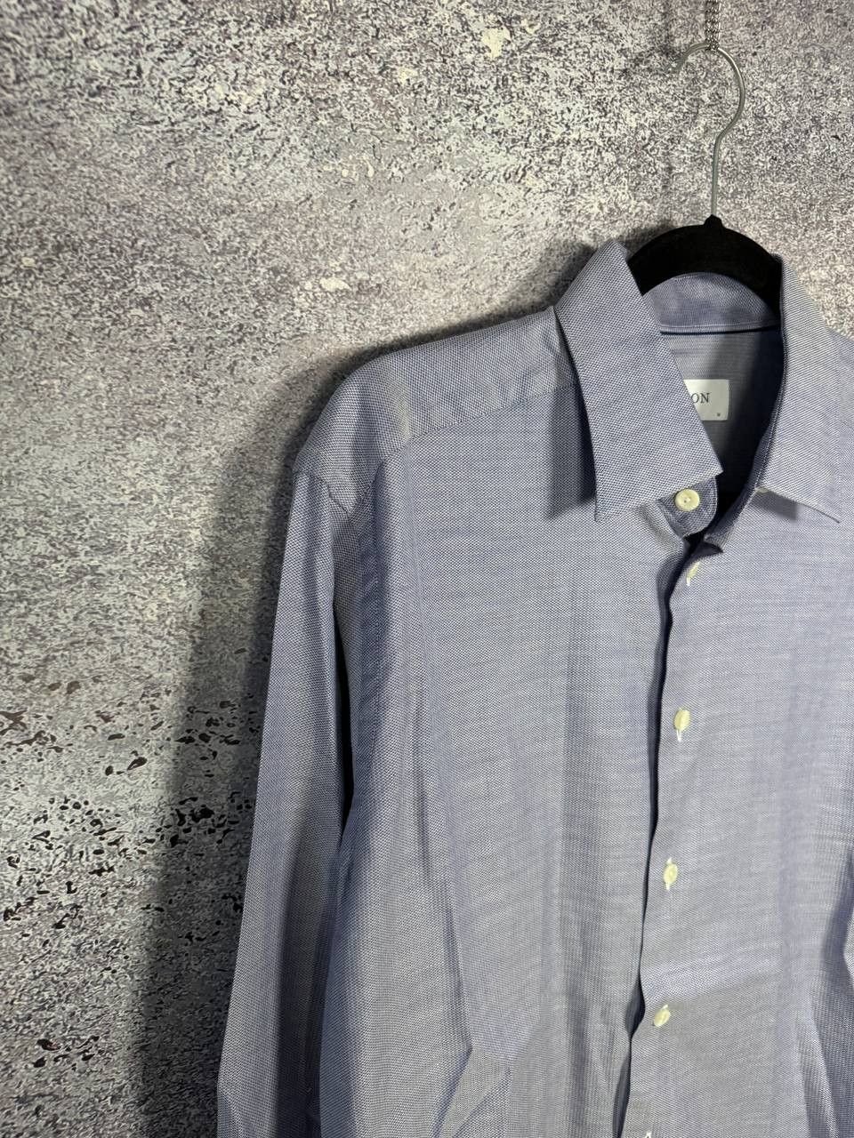 Eton Eton York Slim Formal Shirt Men's Large Button Up Cutaway Size US L / EU 52-54 / 3 - 4 Thumbnail