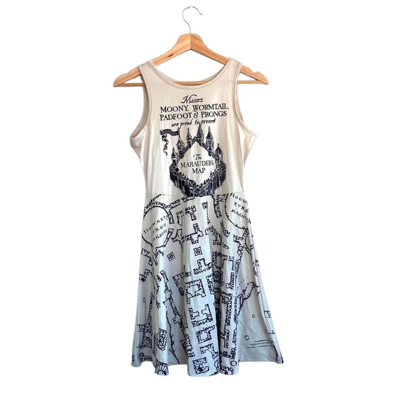 Other HARRY POTTER WOMENS SIZE XS CREAM BLACK MINI DRESS Size XS / US 0-2 / IT 36-38 - 1 Thumbnail