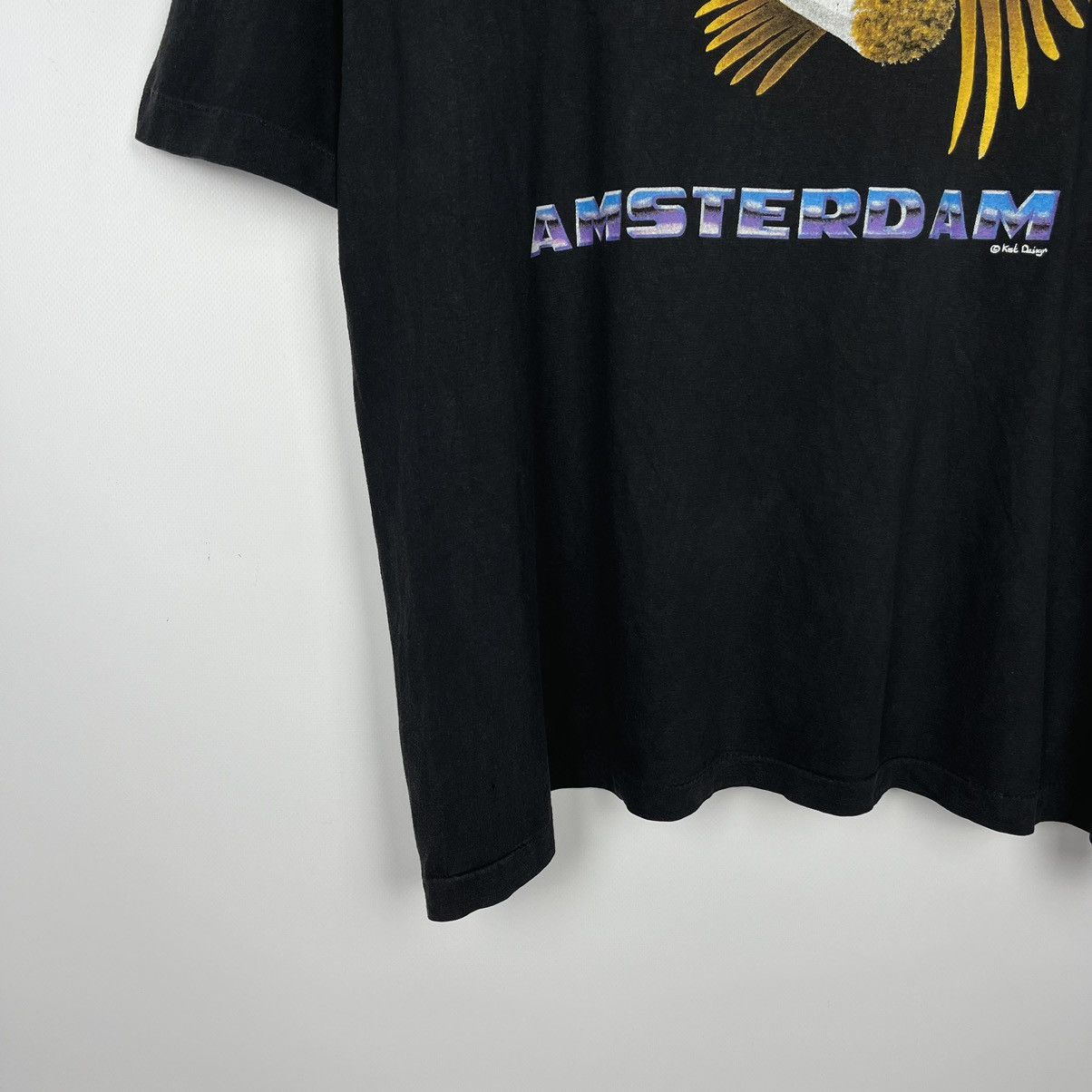 Other Vintage Catch a smoke in Amsterdam 4:20 weed tee 90’s Size US L / EU 52-54 / 3 - 4 Thumbnail