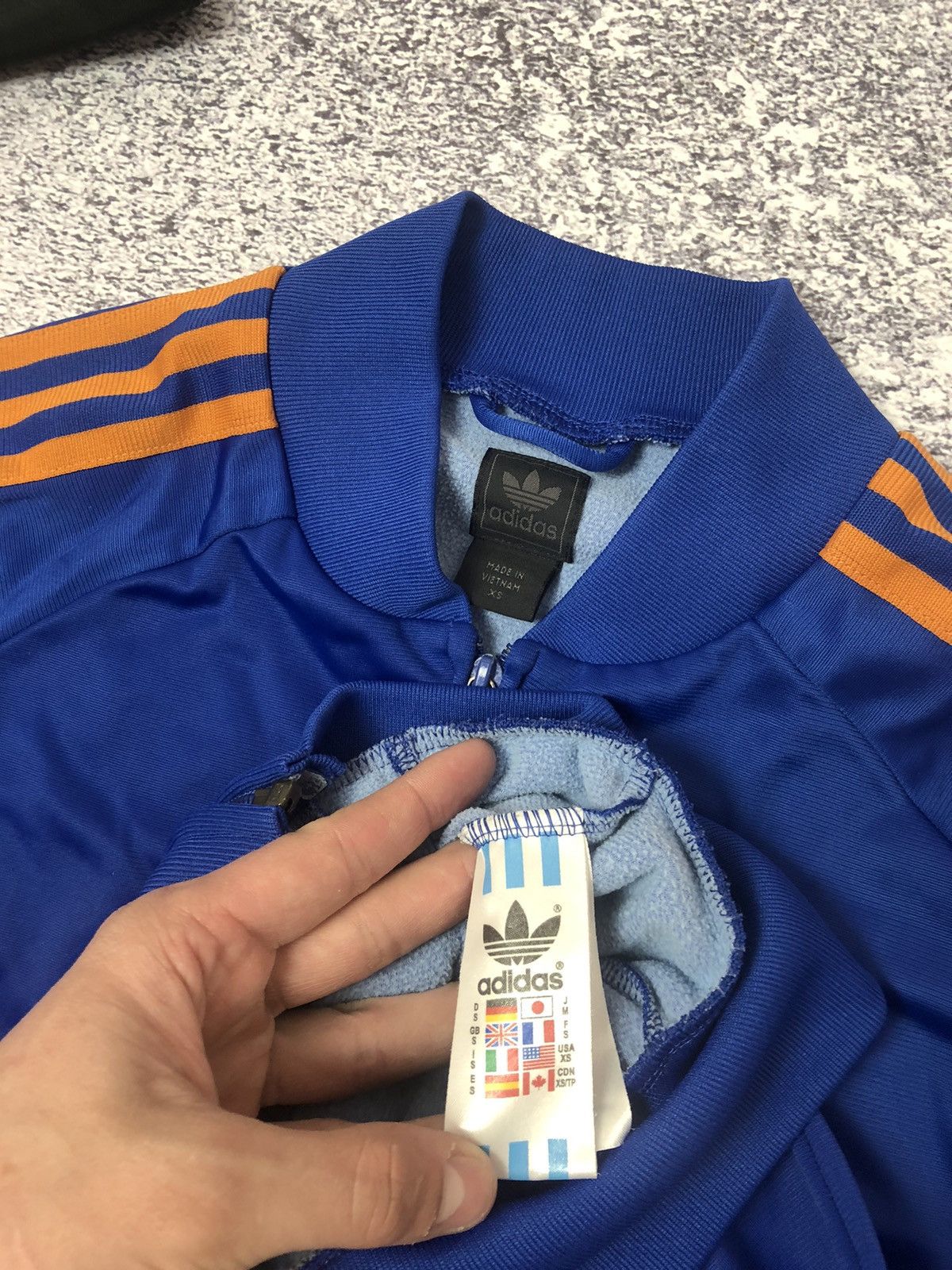 Adidas × Vintage Adidas vintage sweater size S y2k rare men’s ykk street usa Size US XS / EU 42 / 0 - 4 Thumbnail