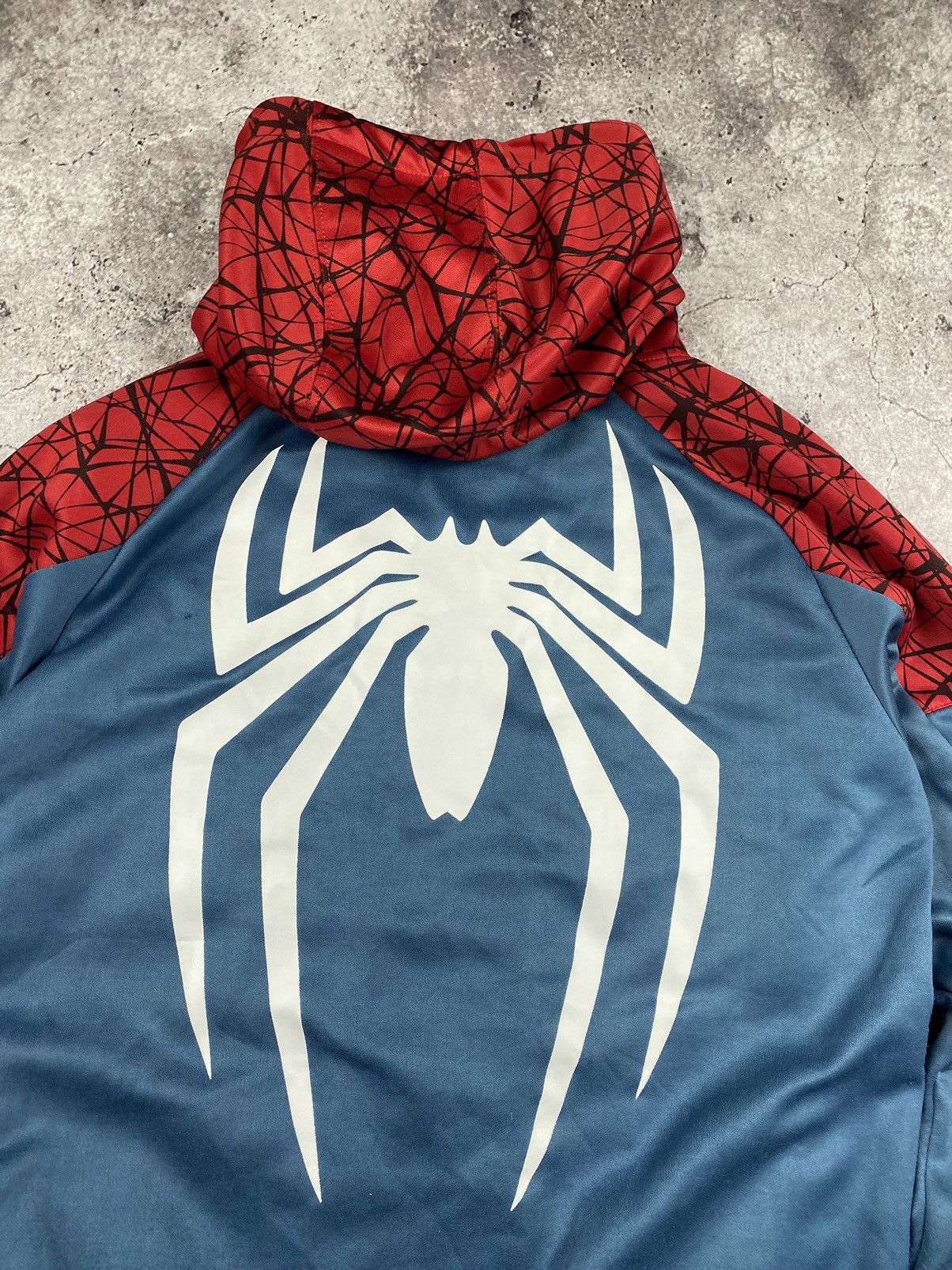 Marvel Comics Spider-Man Full Zip Up Hoodie By Marver comics very rare Size US M / EU 48-50 / 2 - 7 Thumbnail
