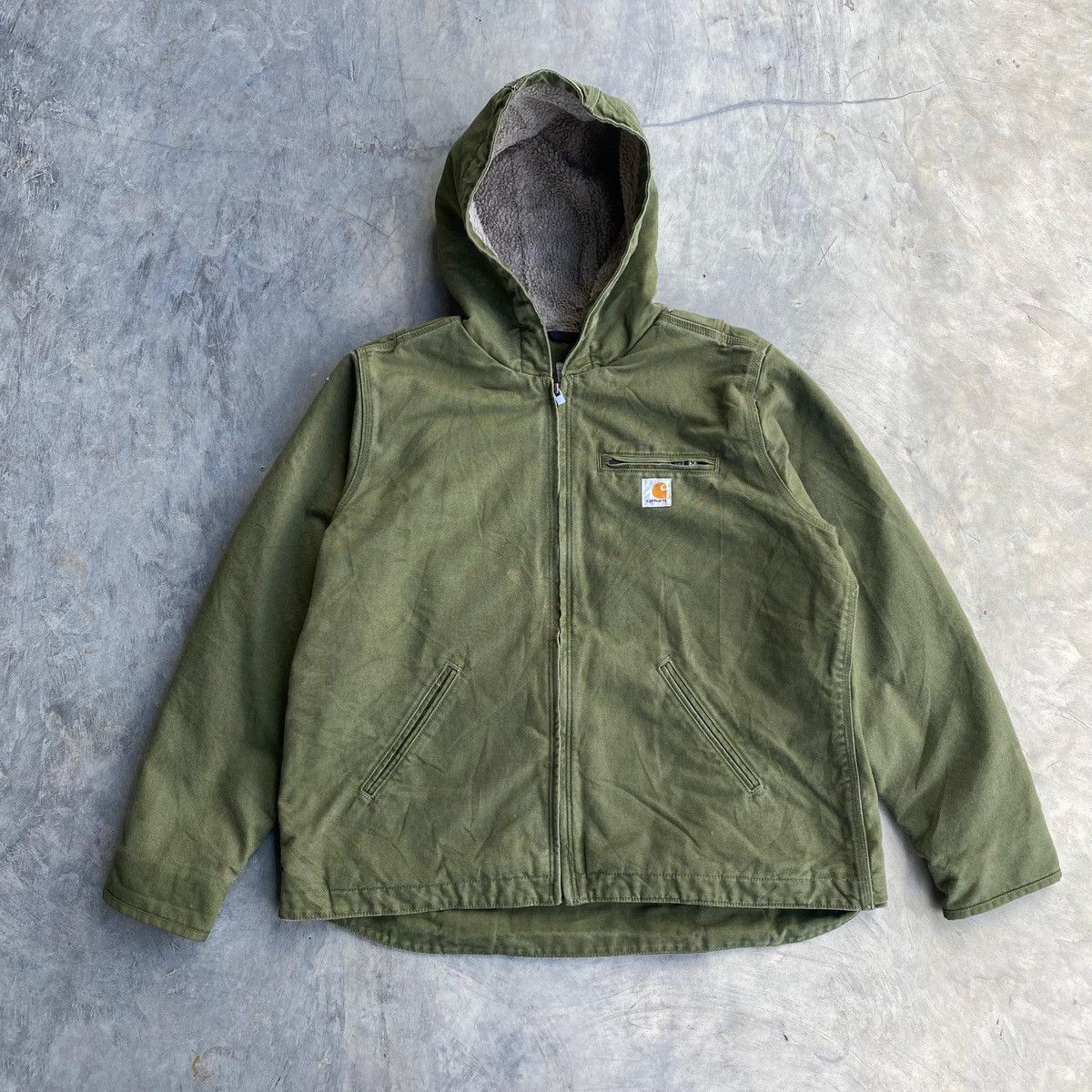 Carhartt Carhartt Moss Green Sierra Jacket Size US XL / EU 56 / 4 - 1 Thumbnail