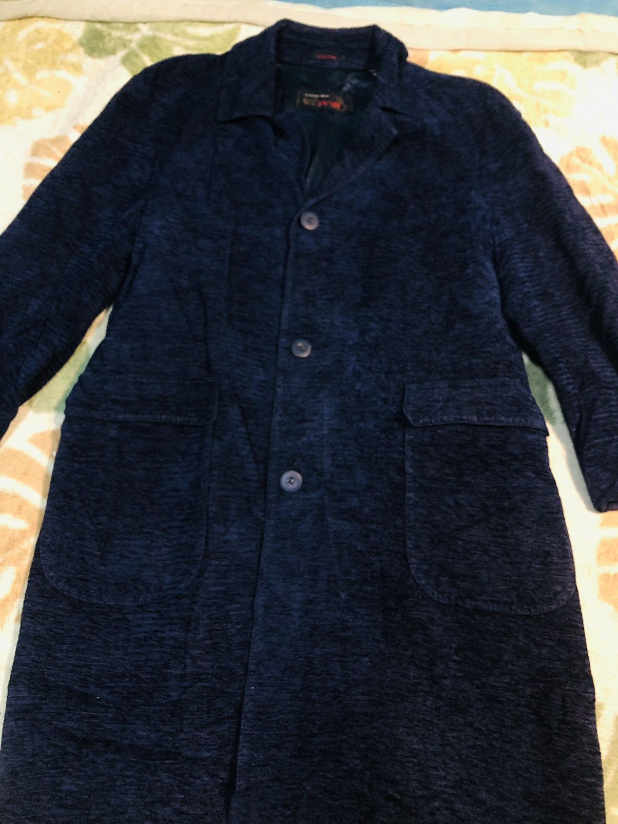 Giordano Giordano Basso Long Jacket Buttoned (28) Size US L / EU 52-54 / 3 - 3 Thumbnail