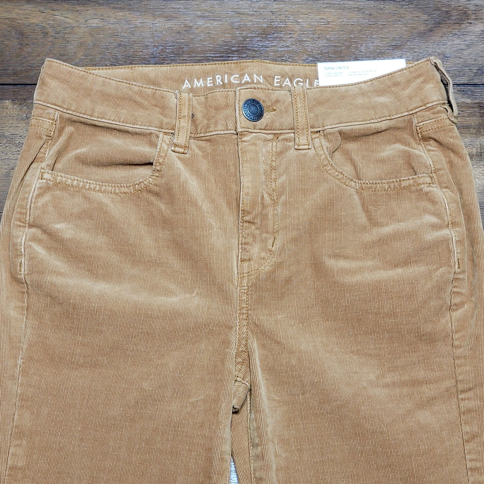 American Eagle Outfitters American Eagle Corduroy Hi-Rise X-Short Jegging - Size 2 NWT Size 26" / US 2 / IT 38 - 2 Thumbnail